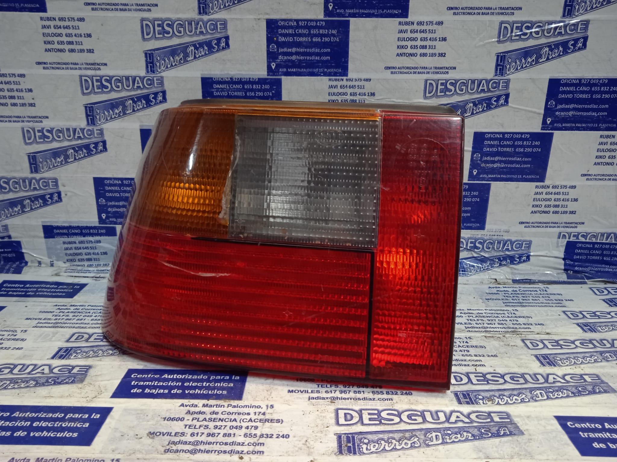 SEAT Ibiza 2 generation (1993-2002) Far stânga spate ESTANTERÍA11 24889636