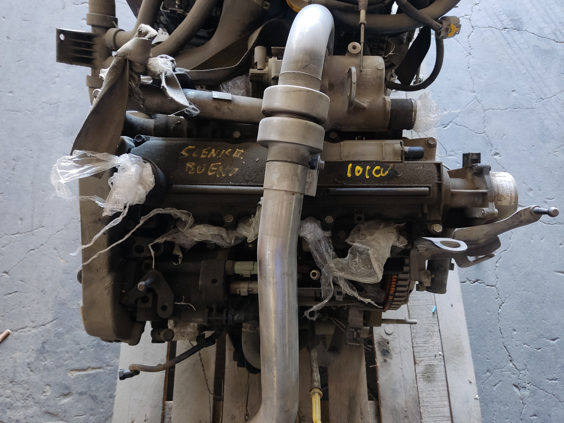 RENAULT Scenic 2 generation (2003-2010) Двигатель K9K728 24895220