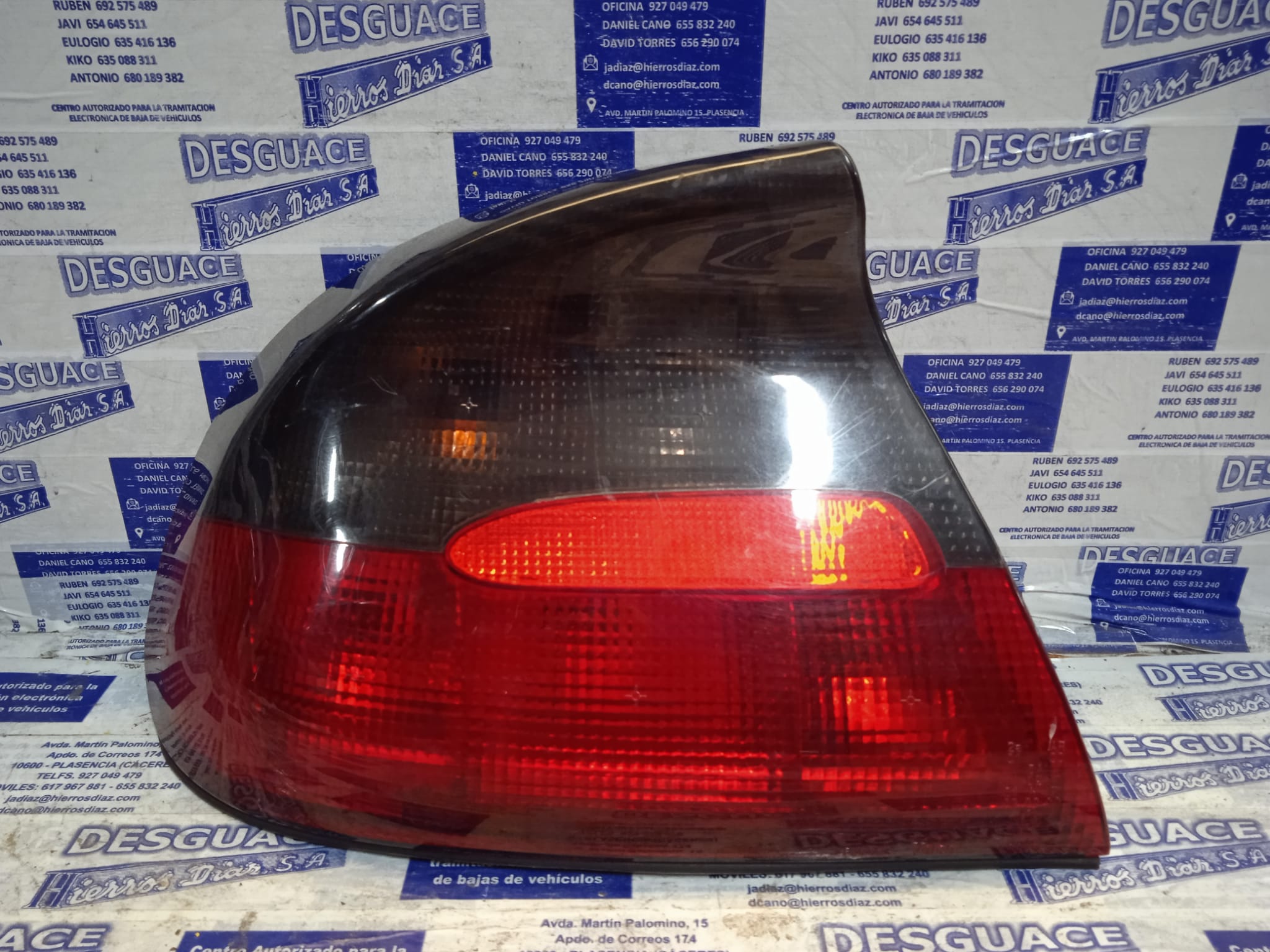 OPEL Tigra 1 generation (1994-2000) Rear Left Taillight ESTANTERÍA3 24887856