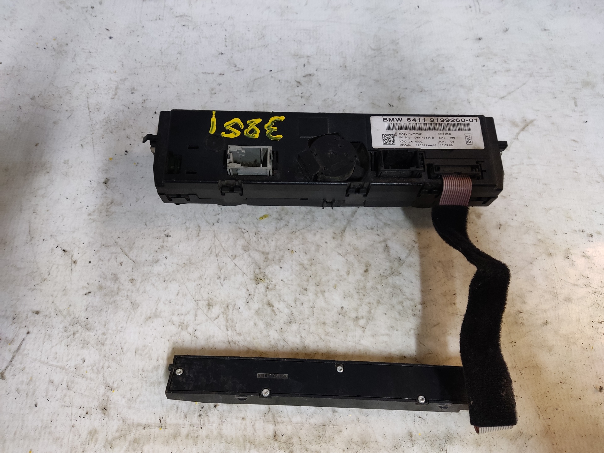 BMW 1 Series E81/E82/E87/E88 (2004-2013) Climate  Control Unit ESTANTERÍA85 24894429