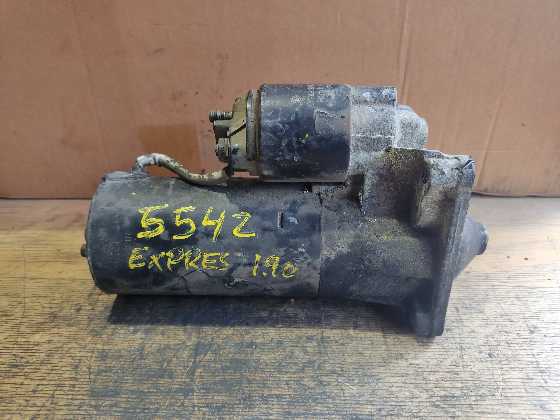 RENAULT Express Starter Motor PALET36, FILA1 24895090