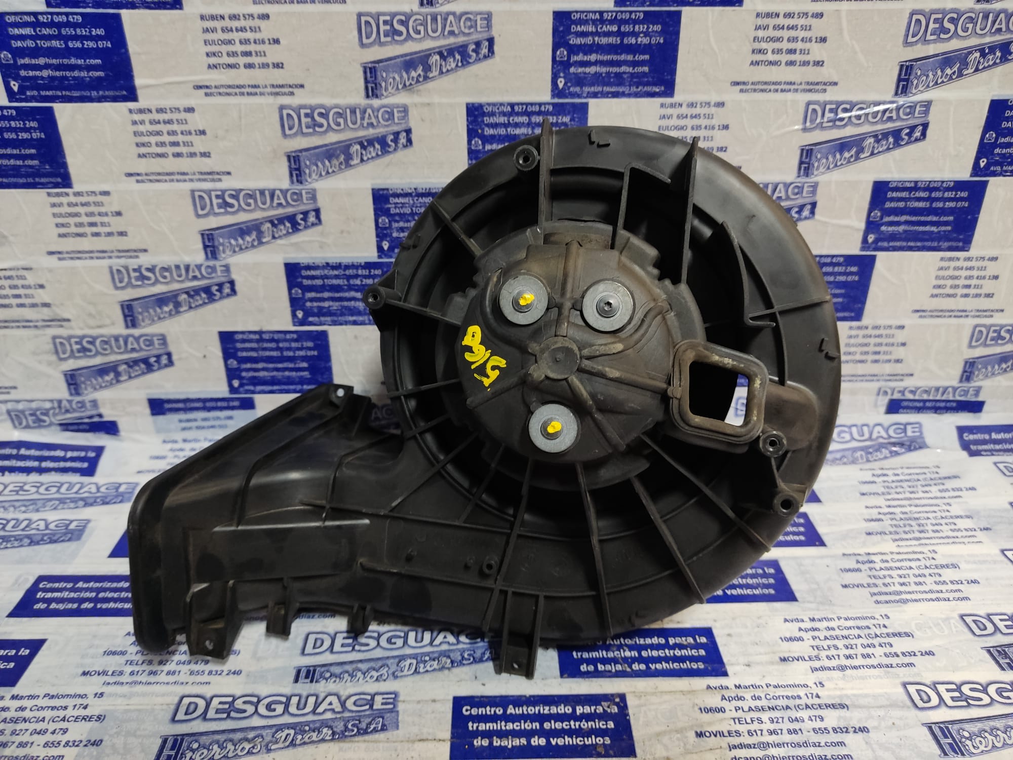 OPEL Vectra C (2002-2005) Heater Blower Fan ESTANTERÍA96 24889407