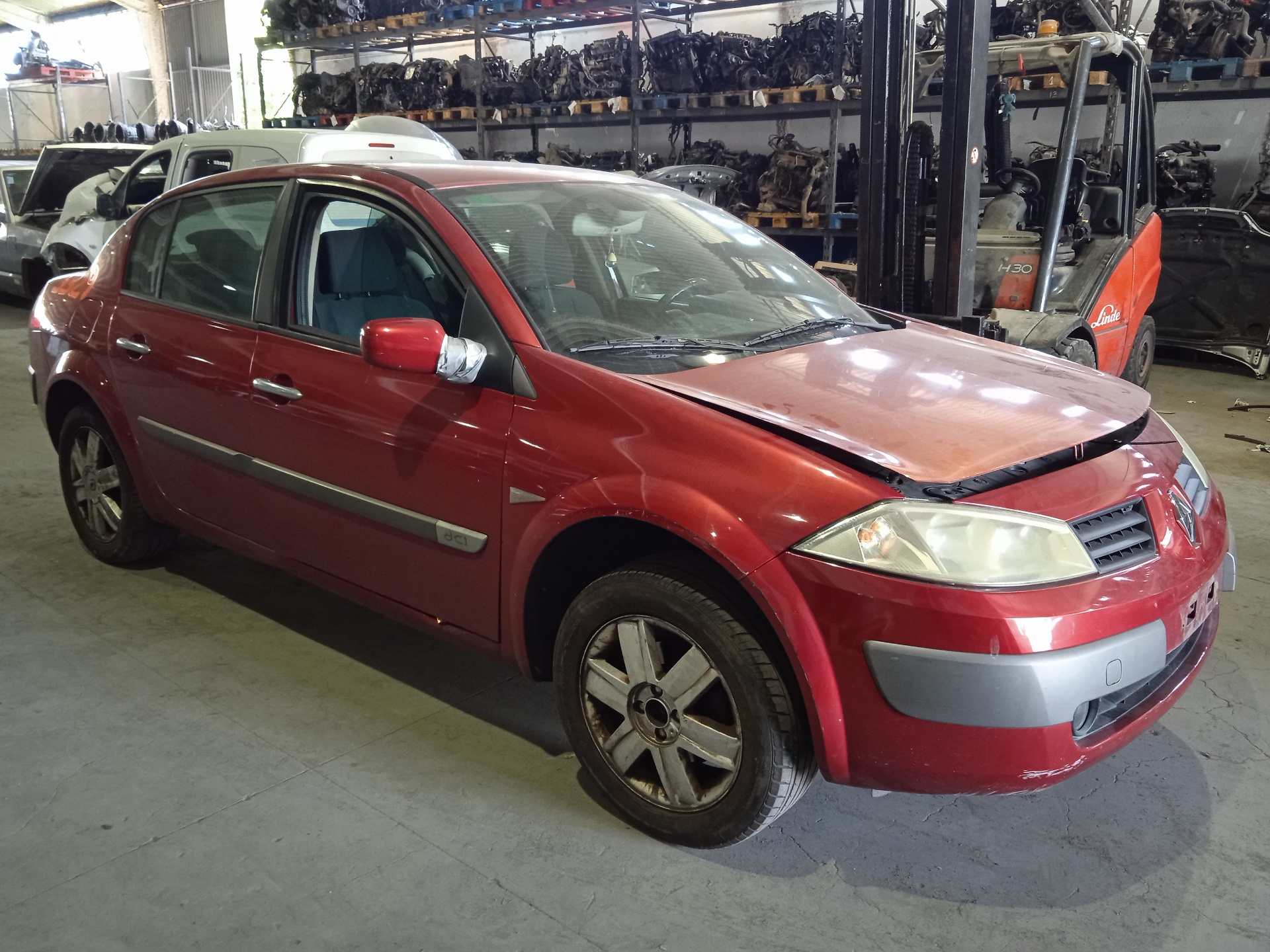 RENAULT Megane 2 generation (2002-2012) Кнопка стеклоподъемника передней левой двери ESTANTERÍA54 24888846