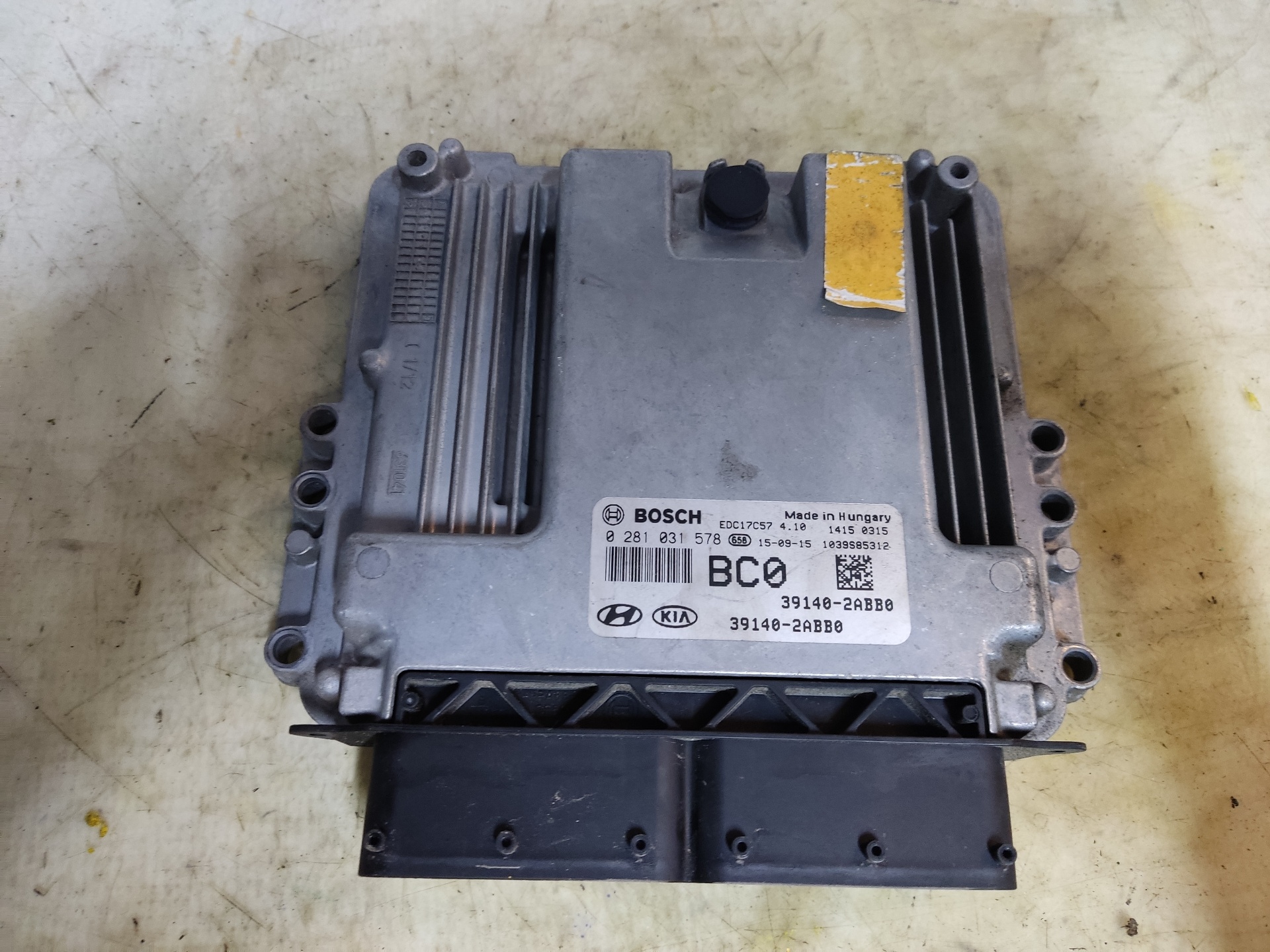 HYUNDAI Tucson 3 generation (2015-2021) Motorstyrenhet ECU 0281031578 24899071