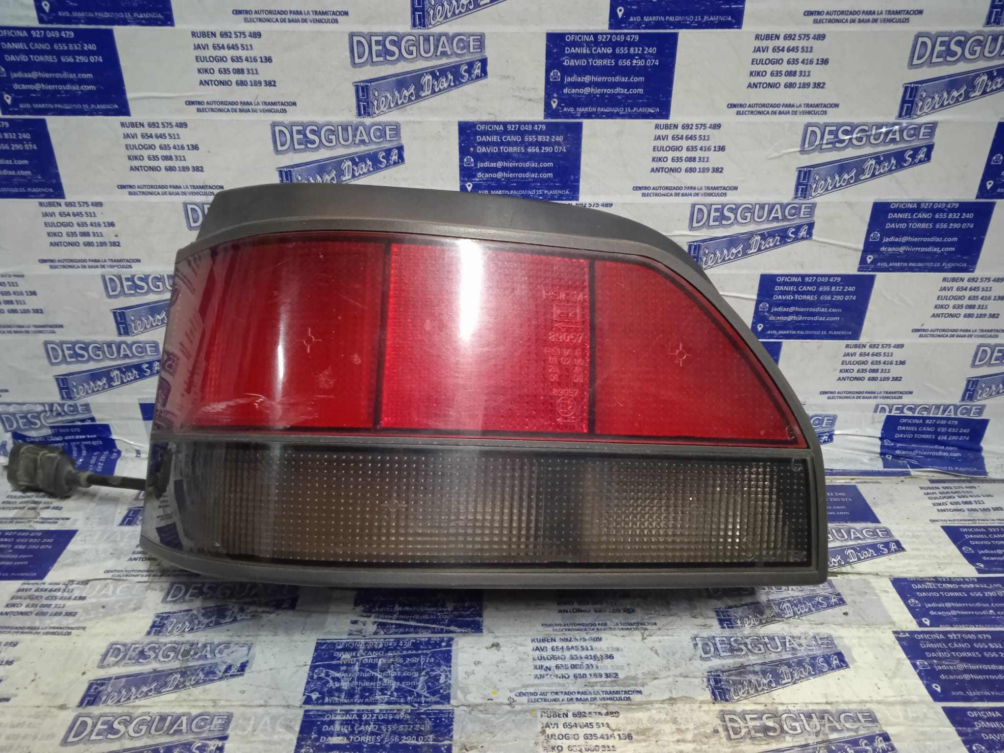 RENAULT Clio 1 generation (1990-1998) Rear Left Taillight ESTANTERÍA21 24887984