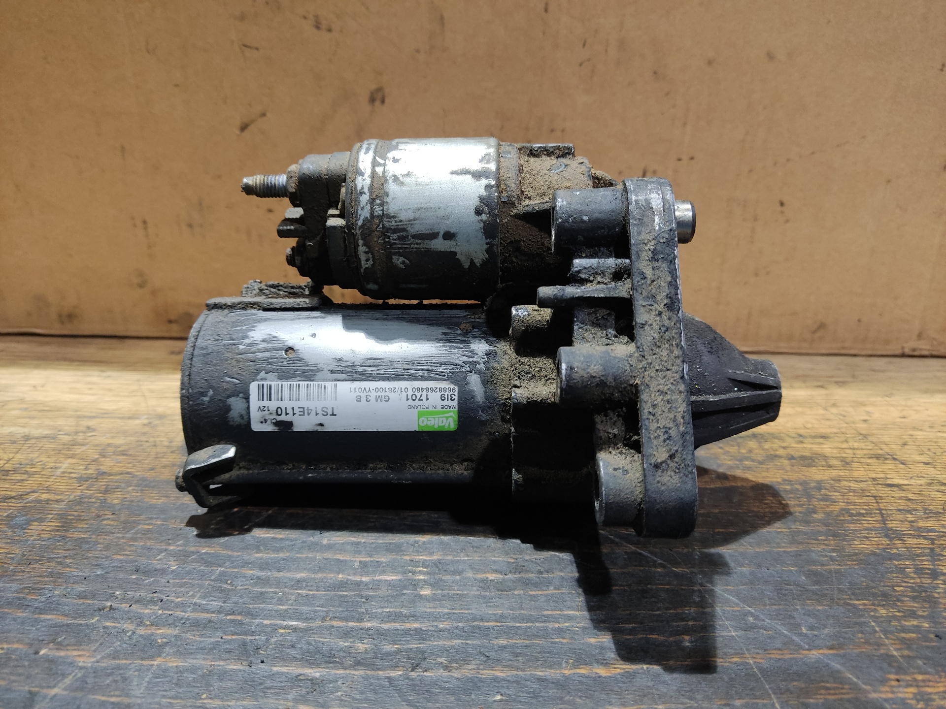 CITROËN Berlingo 1 generation (1996-2012) Starter Motor TS14E110 24898726