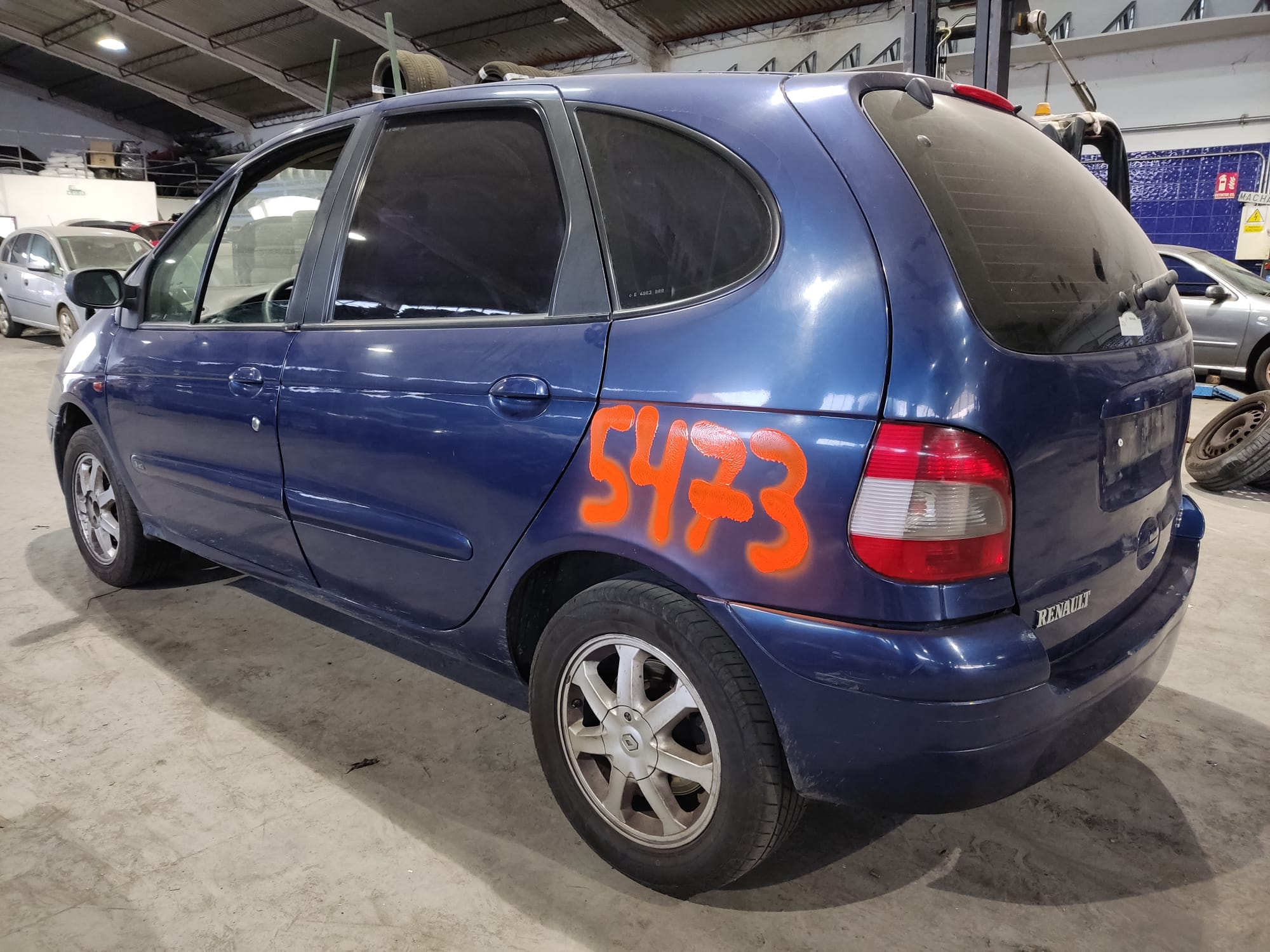 RENAULT Scenic 1 generation (1996-2003) Замок лівих задніх дверей ESTANTERÍA54 24890616