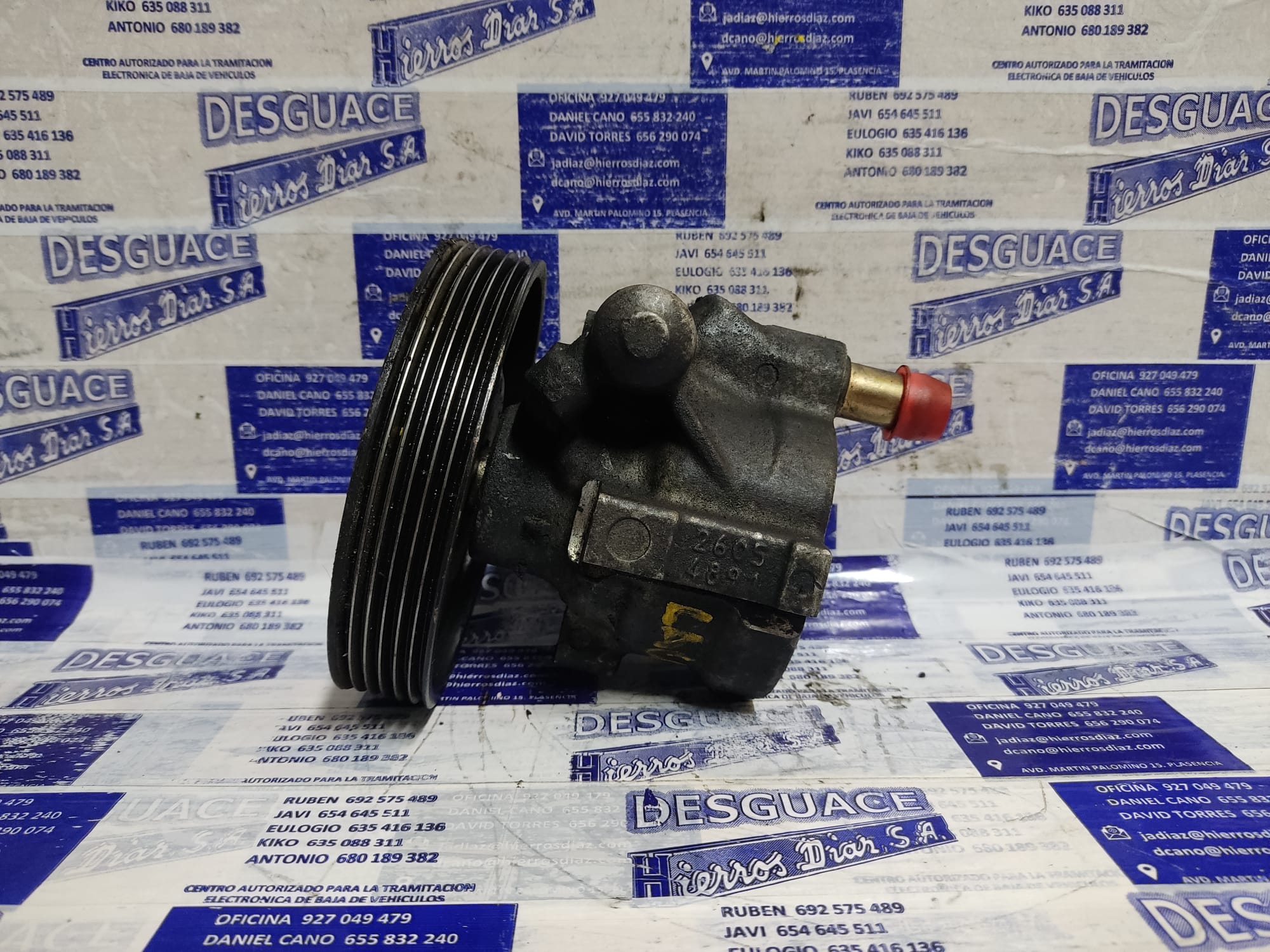 RENAULT Laguna 2 generation (2001-2007) Power Steering Pump ESTANTERÍA54 24890649