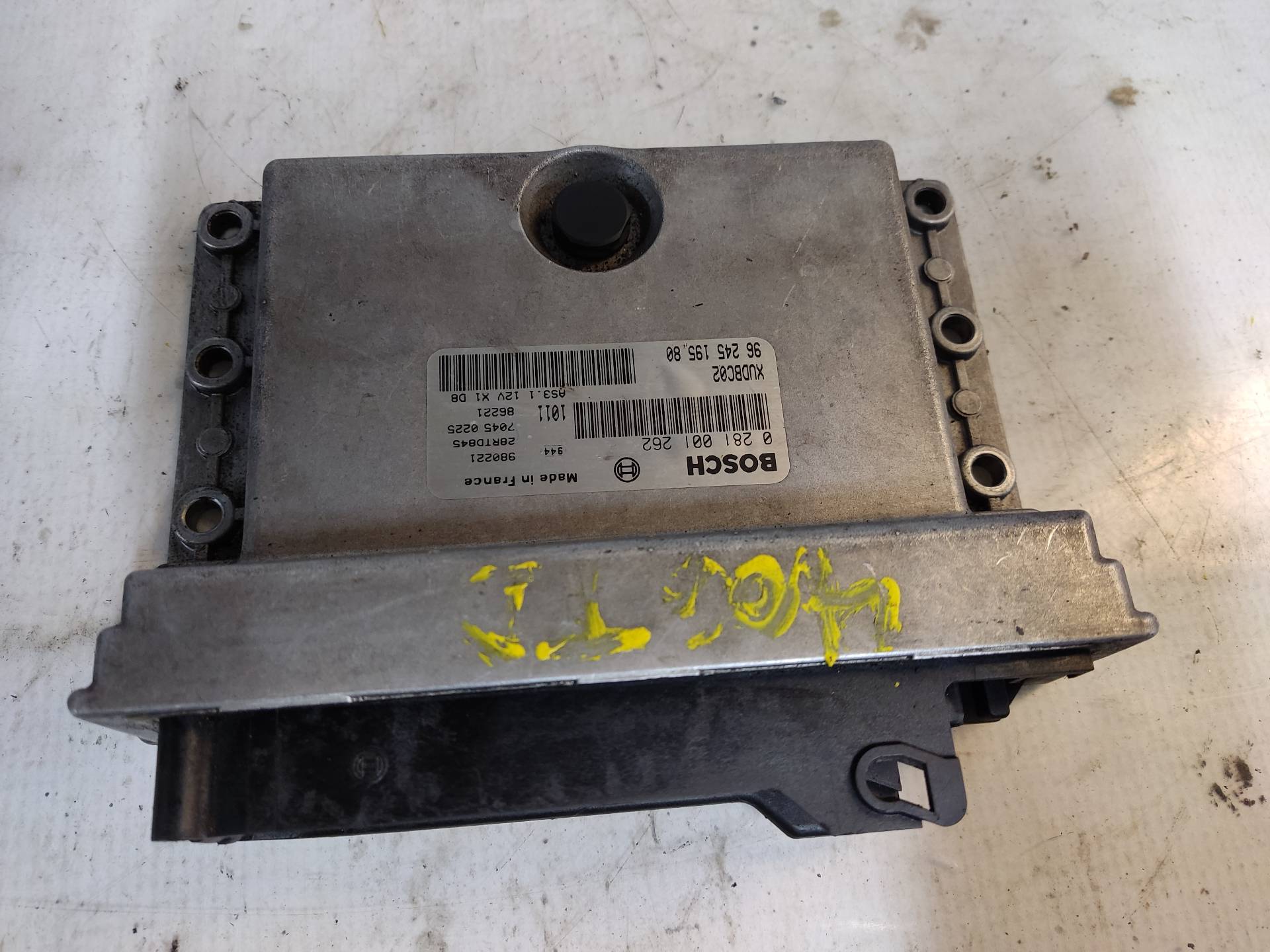 PEUGEOT 406 1 generation (1995-2004) Engine Control Unit ECU 0281001262 24894112