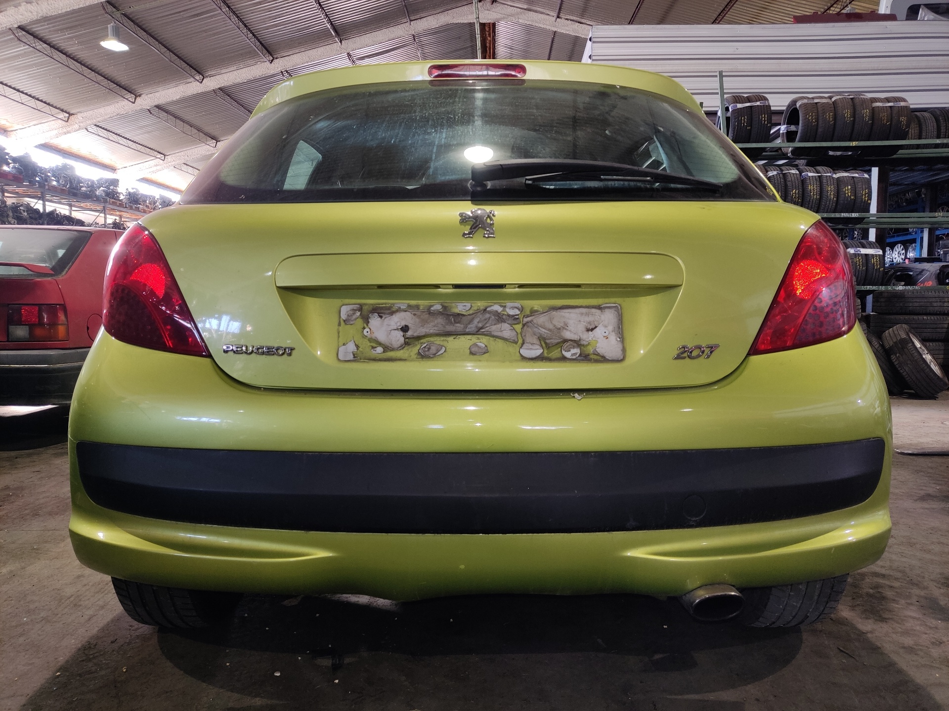 PEUGEOT 207 1 generation (2006-2009) Сензор за масов въздушен поток MAF 9650010780 24898750