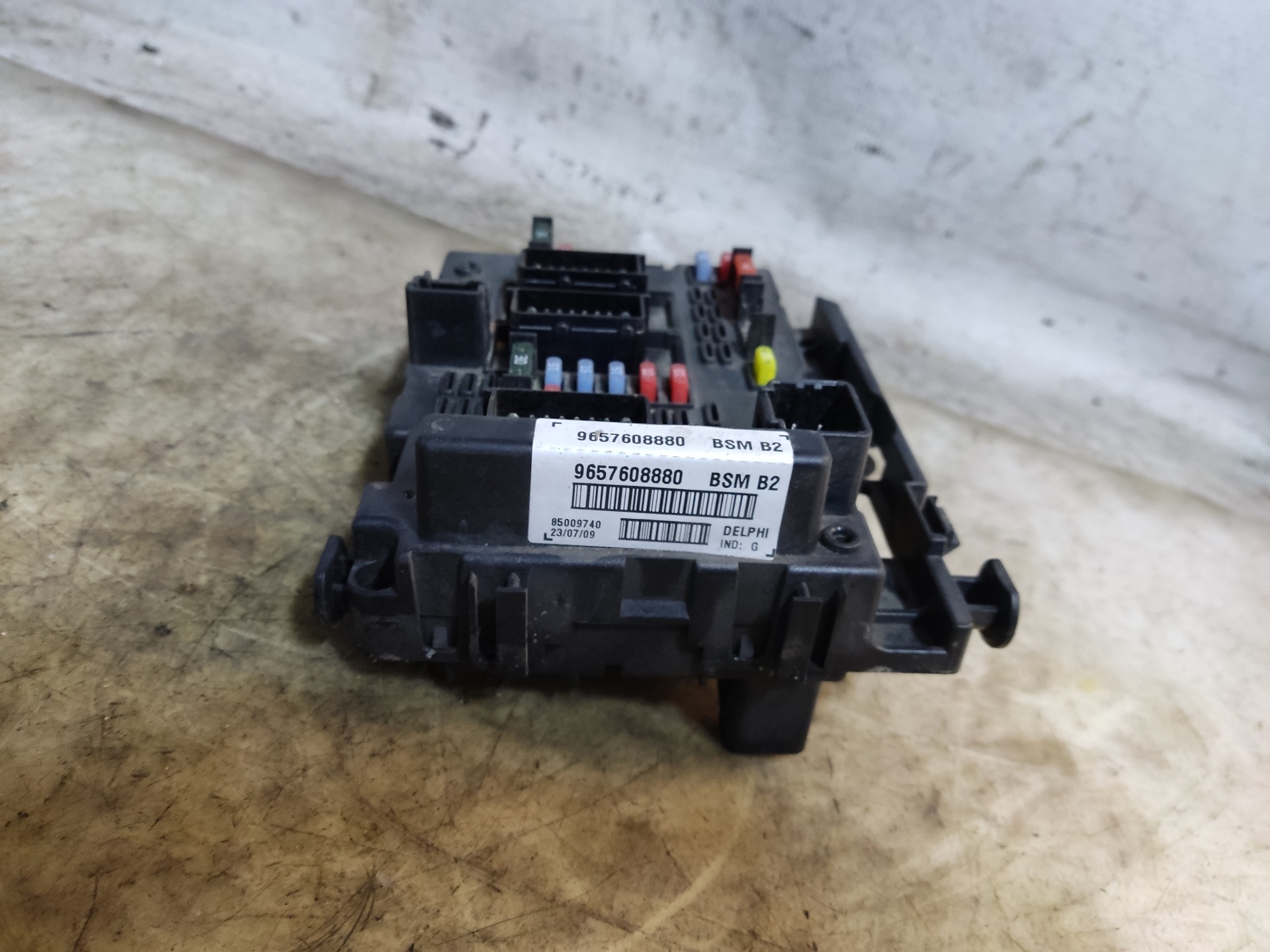 CITROËN Berlingo 1 generation (1996-2012) Fuse Box 9657608880 24897647