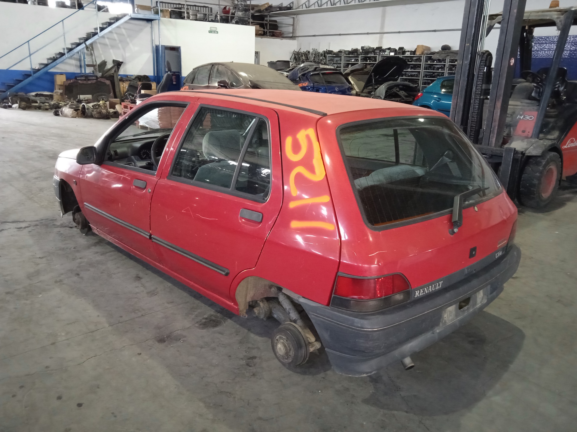 RENAULT Clio 1 generation (1990-1998) Galinis dešinys žibintas ESTANTERÍA21 24909161