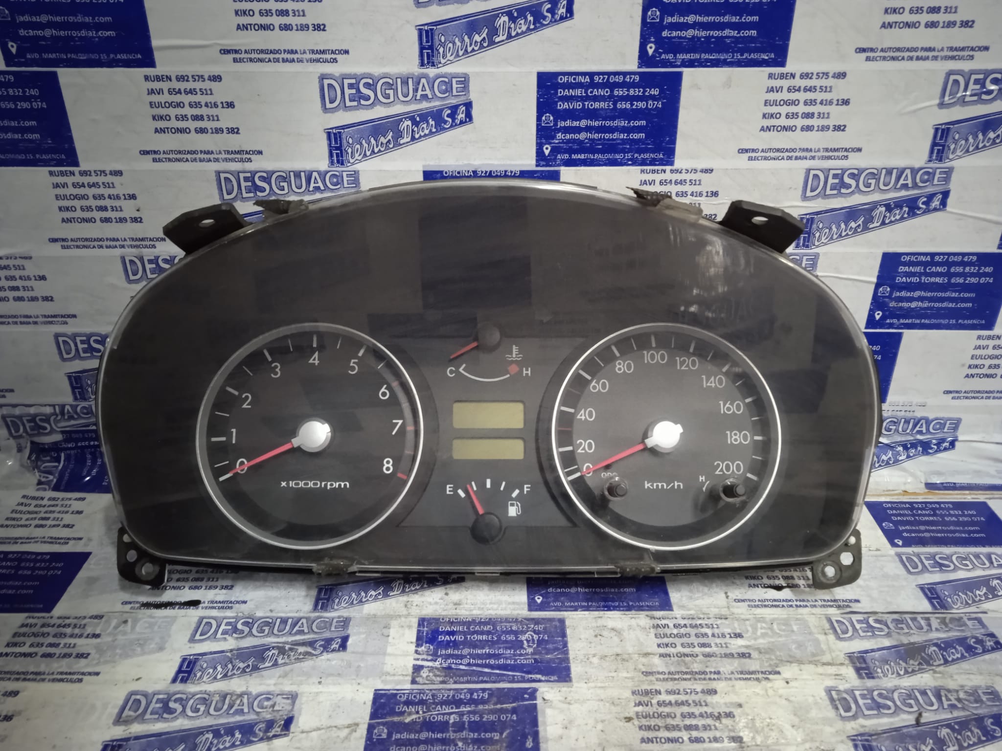 HYUNDAI Getz 1 generation (2002-2011) Speedometer ESTANTERÍA33 24887935