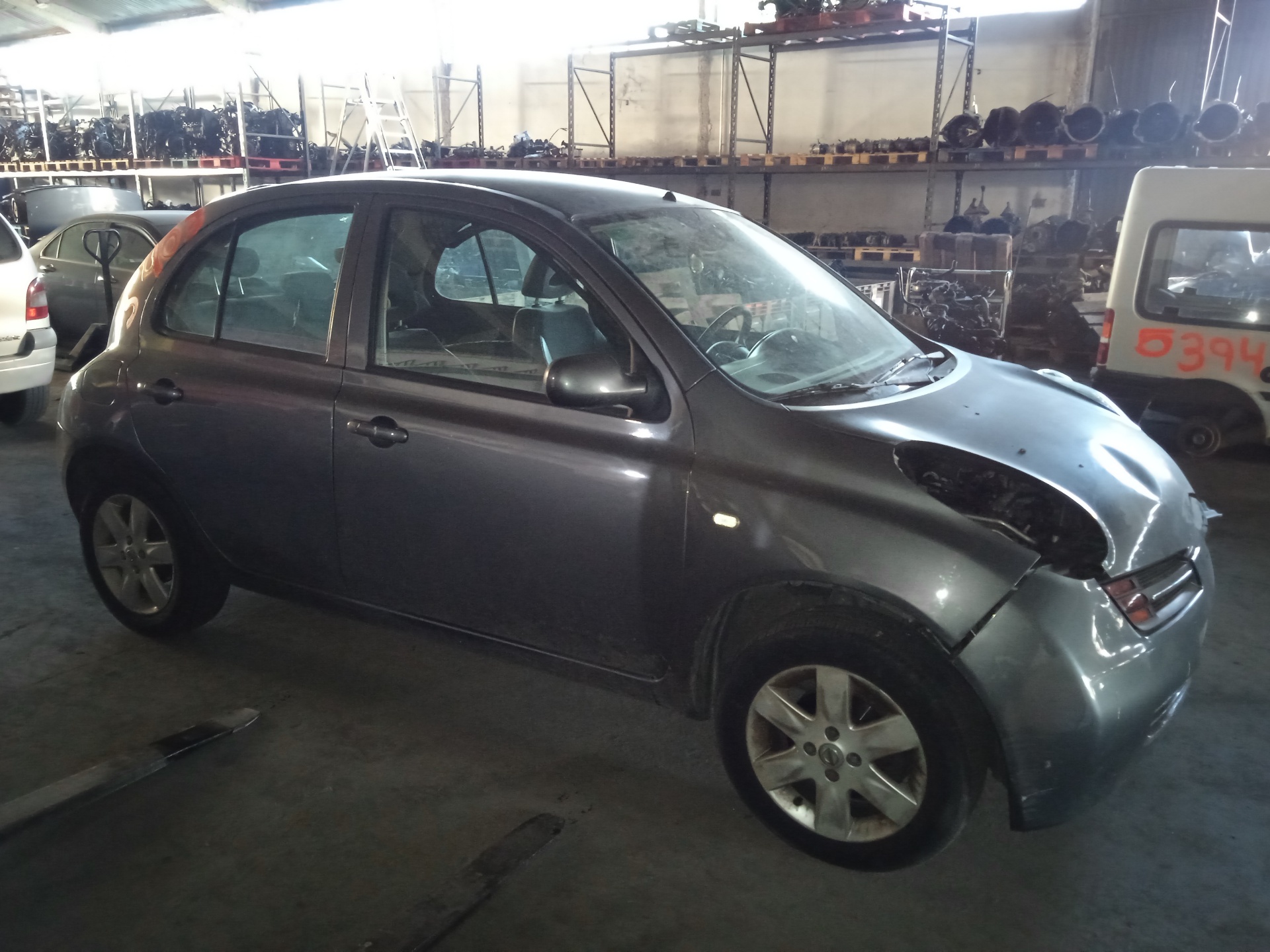 NISSAN Micra K12 (2002-2010) Priekinių kairių durų veidrodis ESTANTERÍA20 24890022