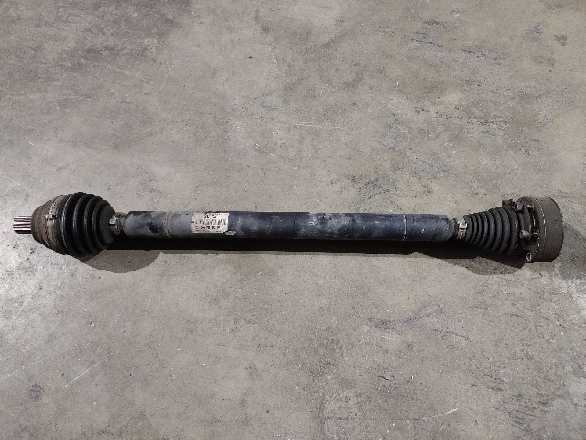 CHEVROLET Golf 6 generation (2008-2015) Front Right Driveshaft TUBO413 24901210