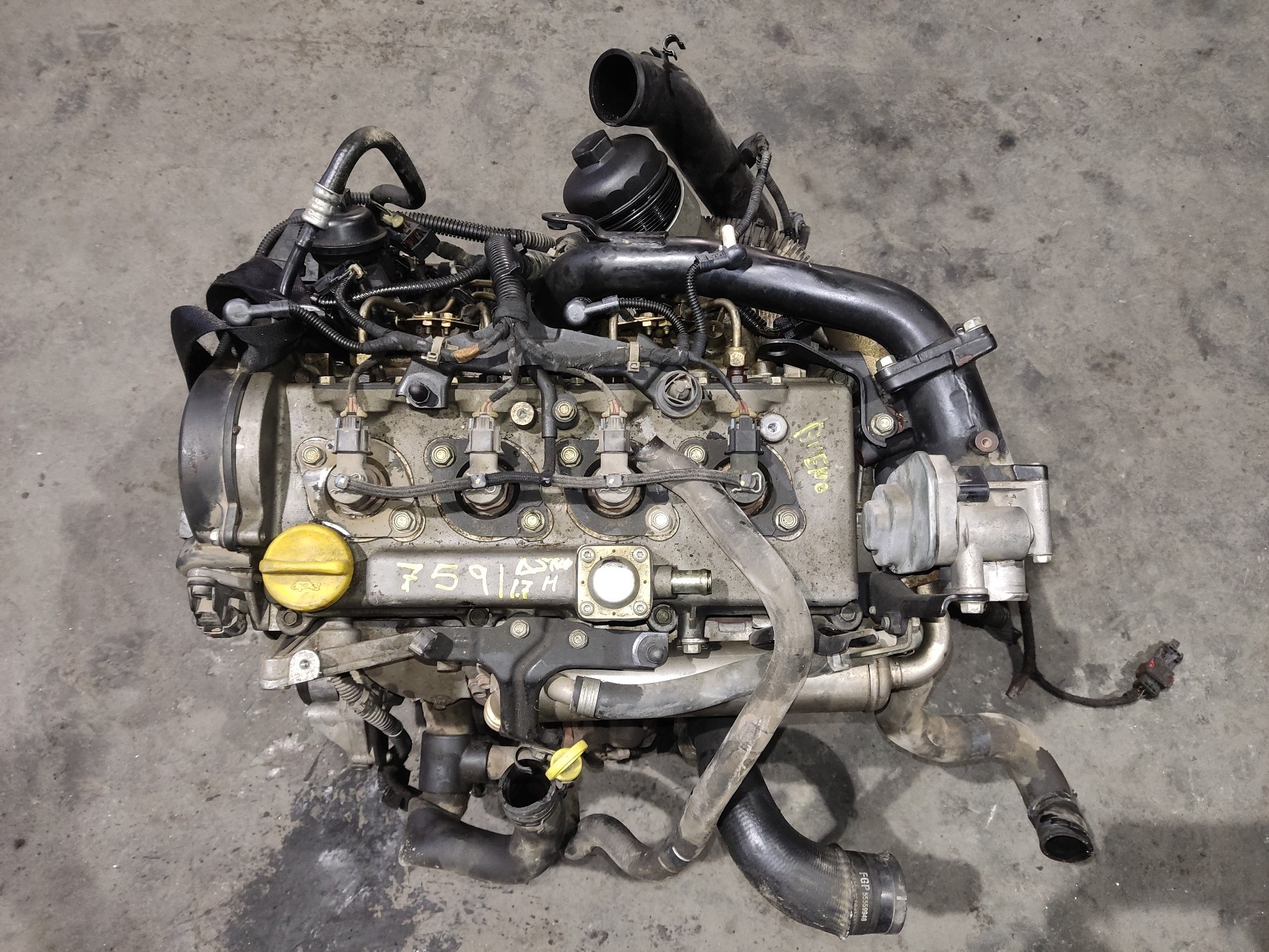 OPEL Astra J (2009-2020) Engine Z17DTH 22775841