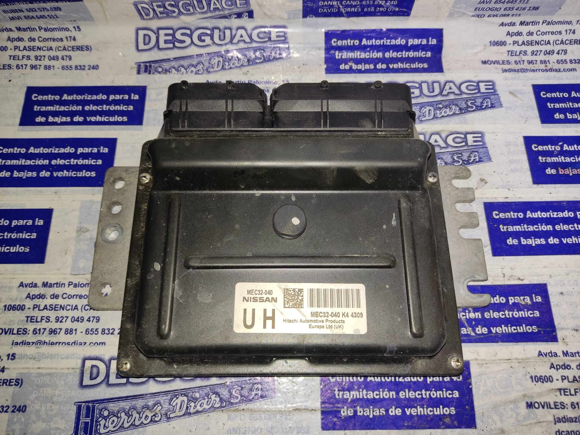 NISSAN Micra K12 (2002-2010) Motorkontrolenhed ECU MEC32040 24891258