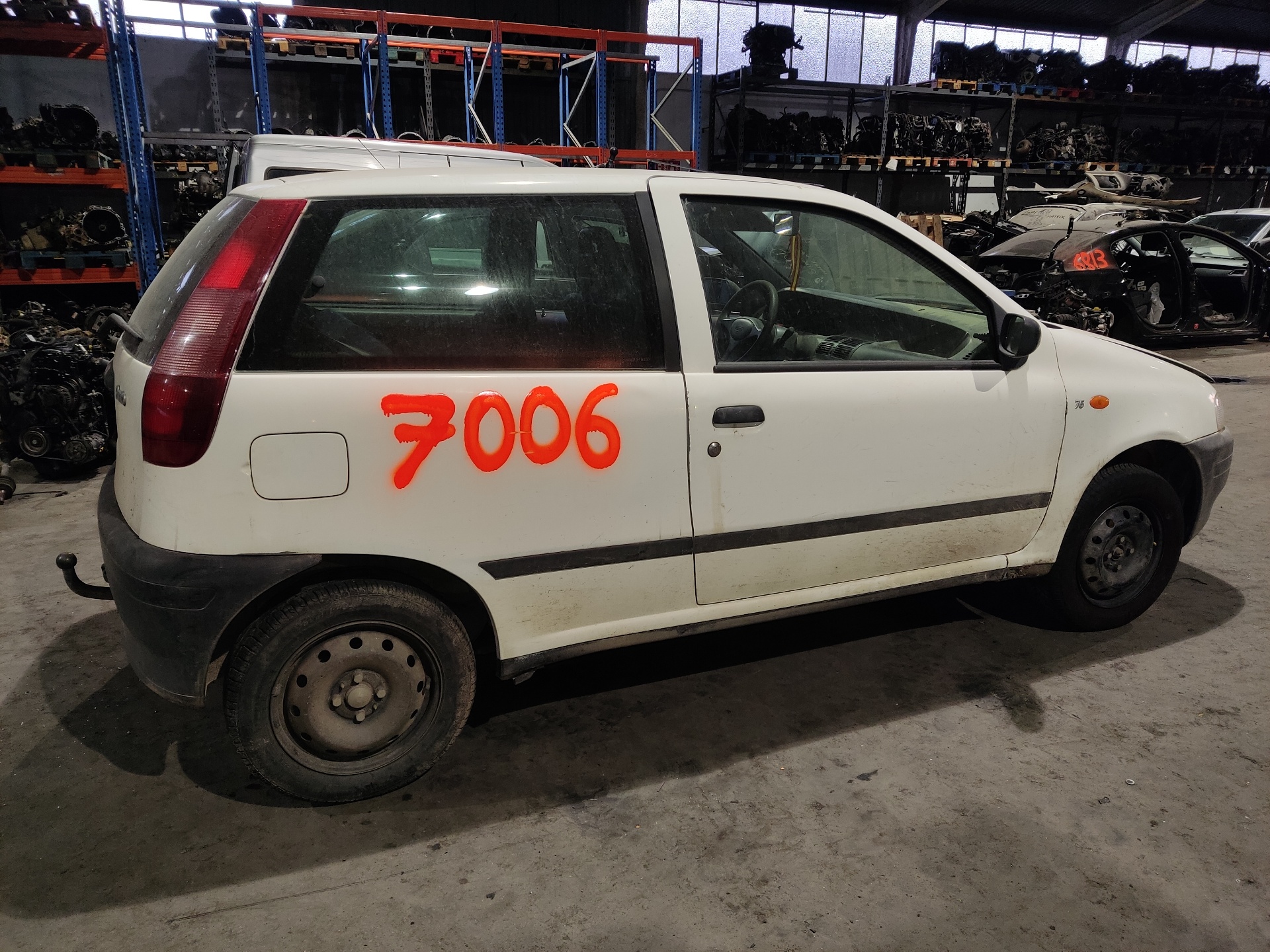 FIAT Punto 1 generation (1993-1999) Priekinių kairių durų veidrodis 01704333801 22264851