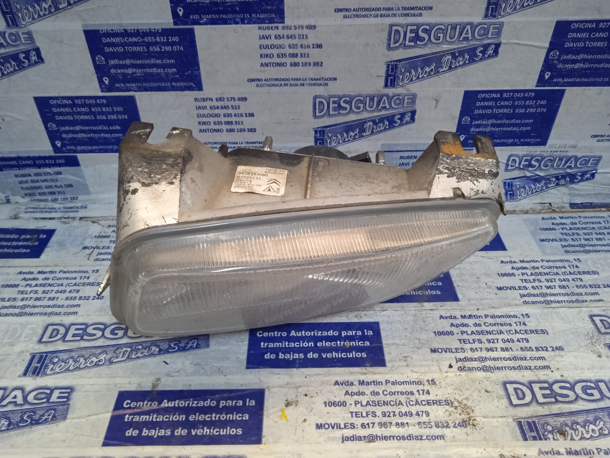 CITROËN Saxo 2 generation (1996-2004) Front Left Fog Light ESTANTERÍA29 24887849