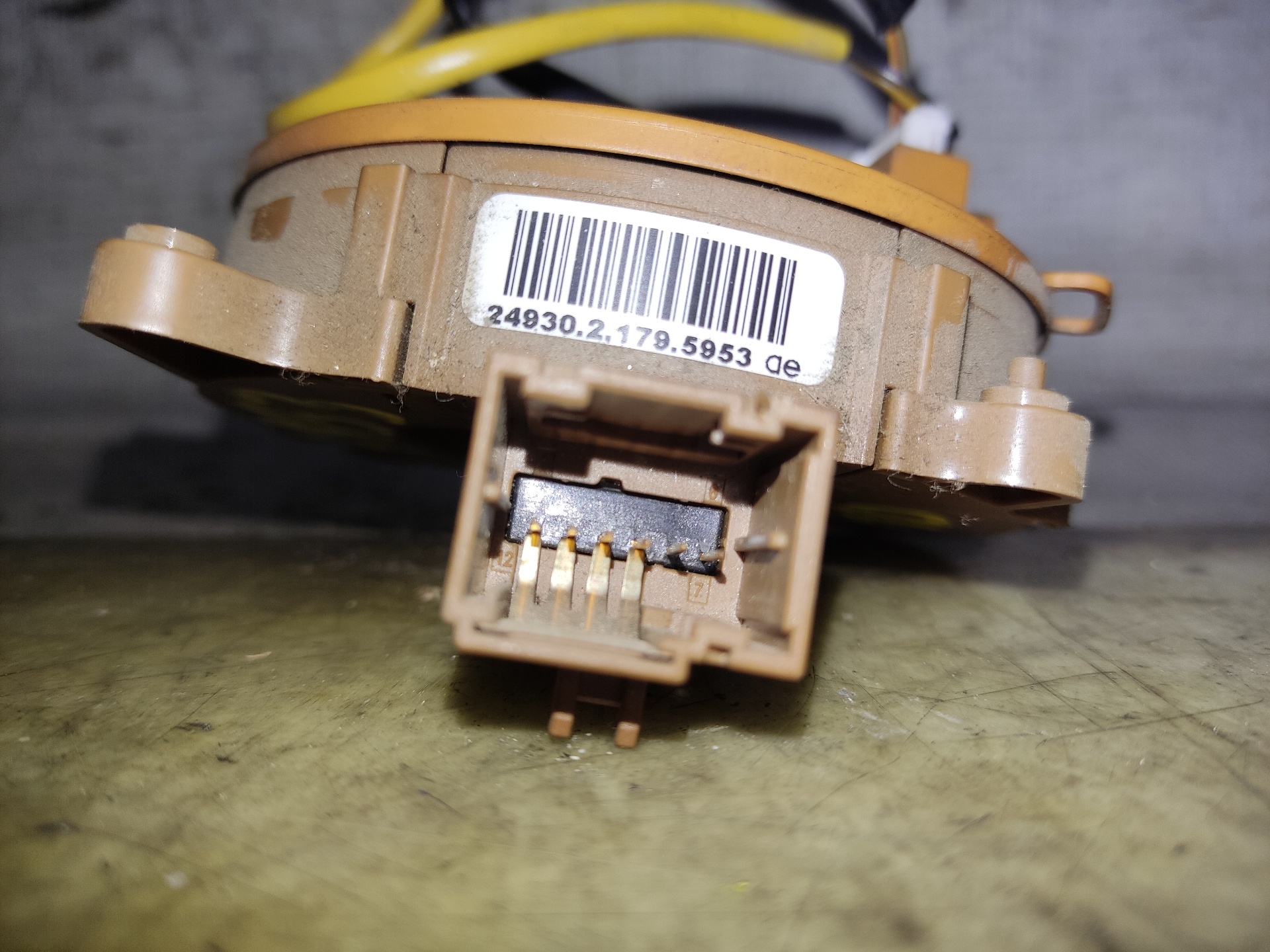 CITROËN Nemo 1 generation (2008-2015) Rat Slip Ring Squib 59001158 24901965