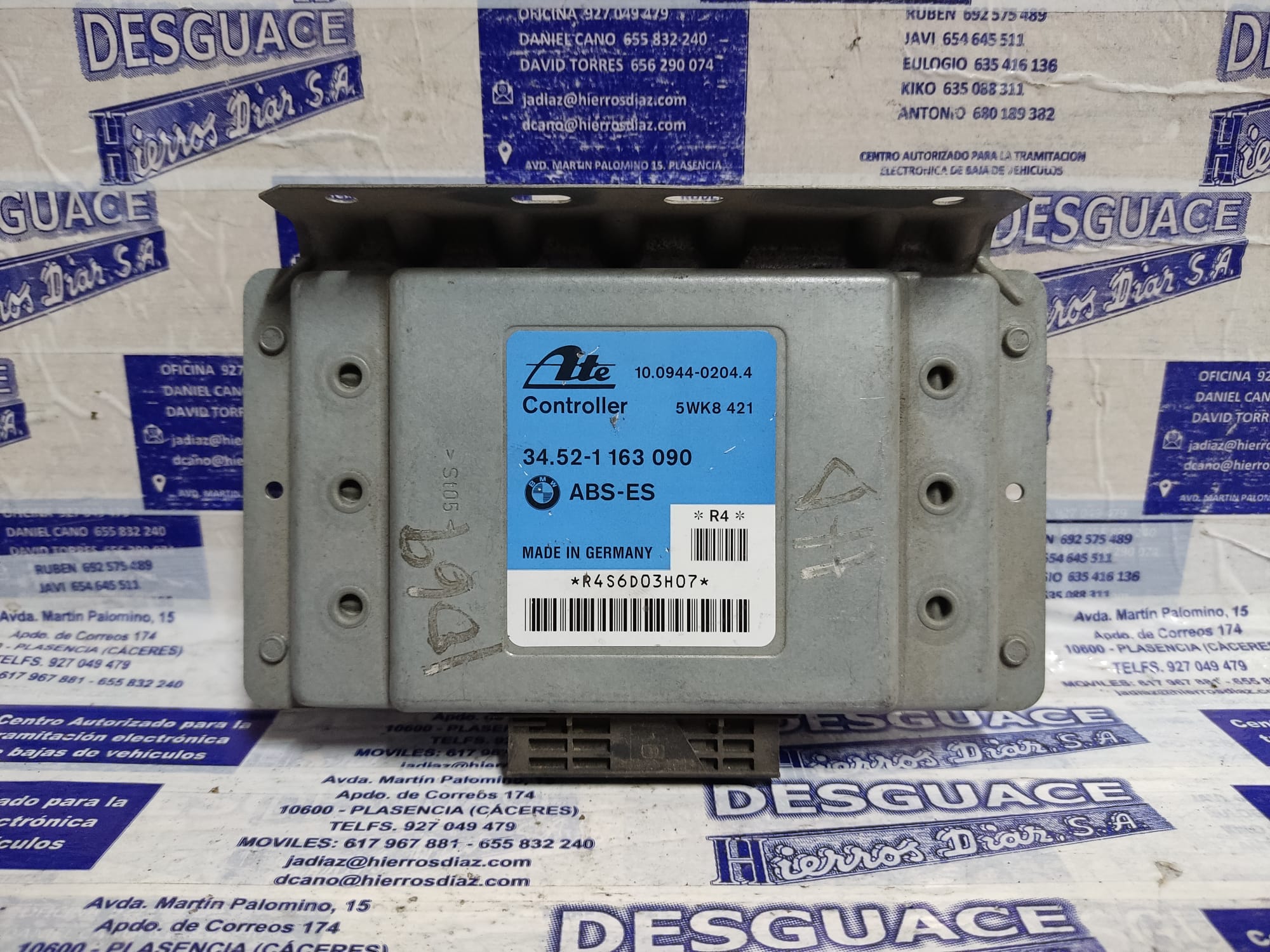 BMW 3 Series E36 (1990-2000) ABS pumpe ESTANTERÍA88 24891141