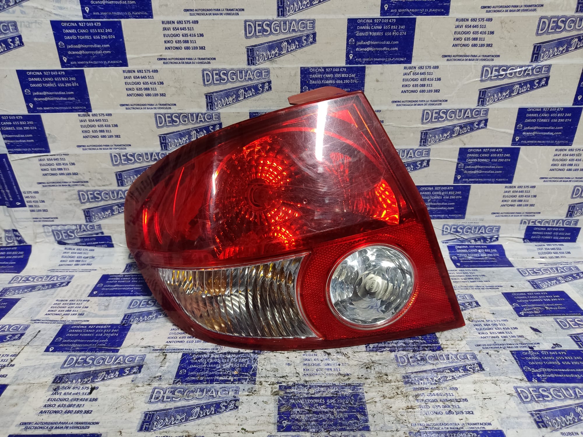 HYUNDAI Getz 1 generation (2002-2011) Задна лява задна светлина ESTANTERÍA34 24892626