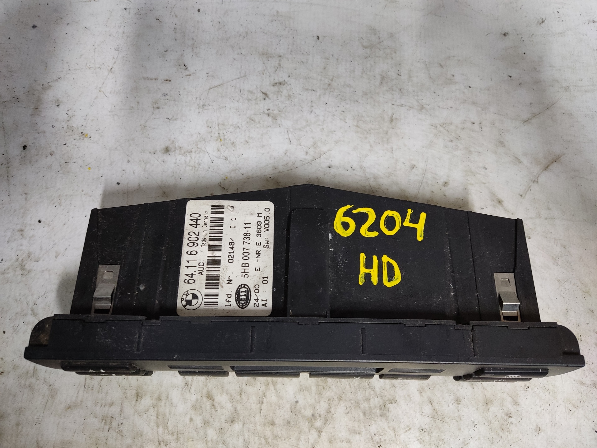 BMW 3 Series E46 (1997-2006) Climate  Control Unit ESTANTERÍA85 24894941