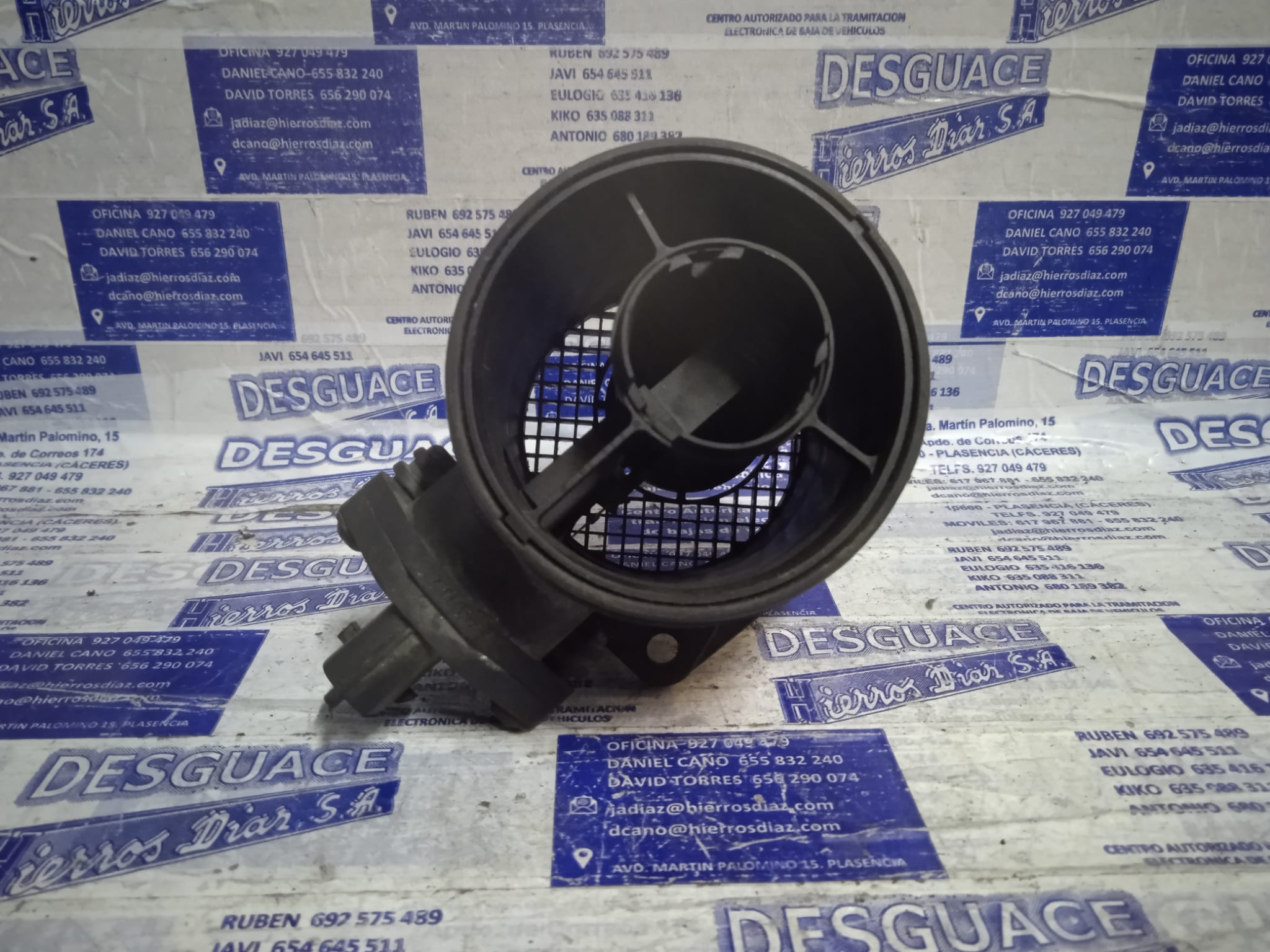 HYUNDAI Terracan 2 generation (2004-2009) Mass Air Flow Sensor MAF ESTANTERÍA69 24885866