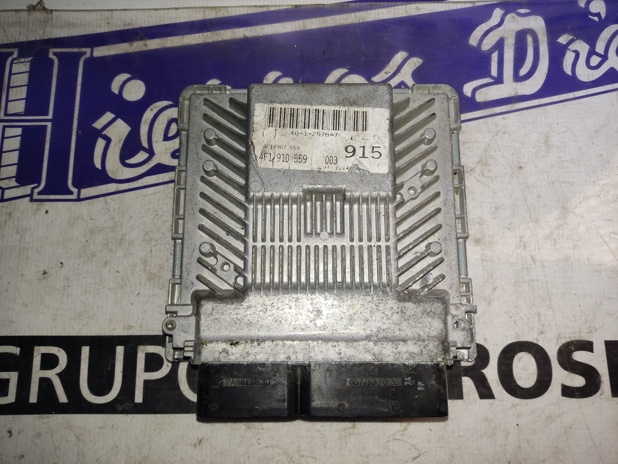 AUDI A6 C6/4F (2004-2011) Μονάδα ελέγχου κινητήρα ECU SW4F1910559 24886613