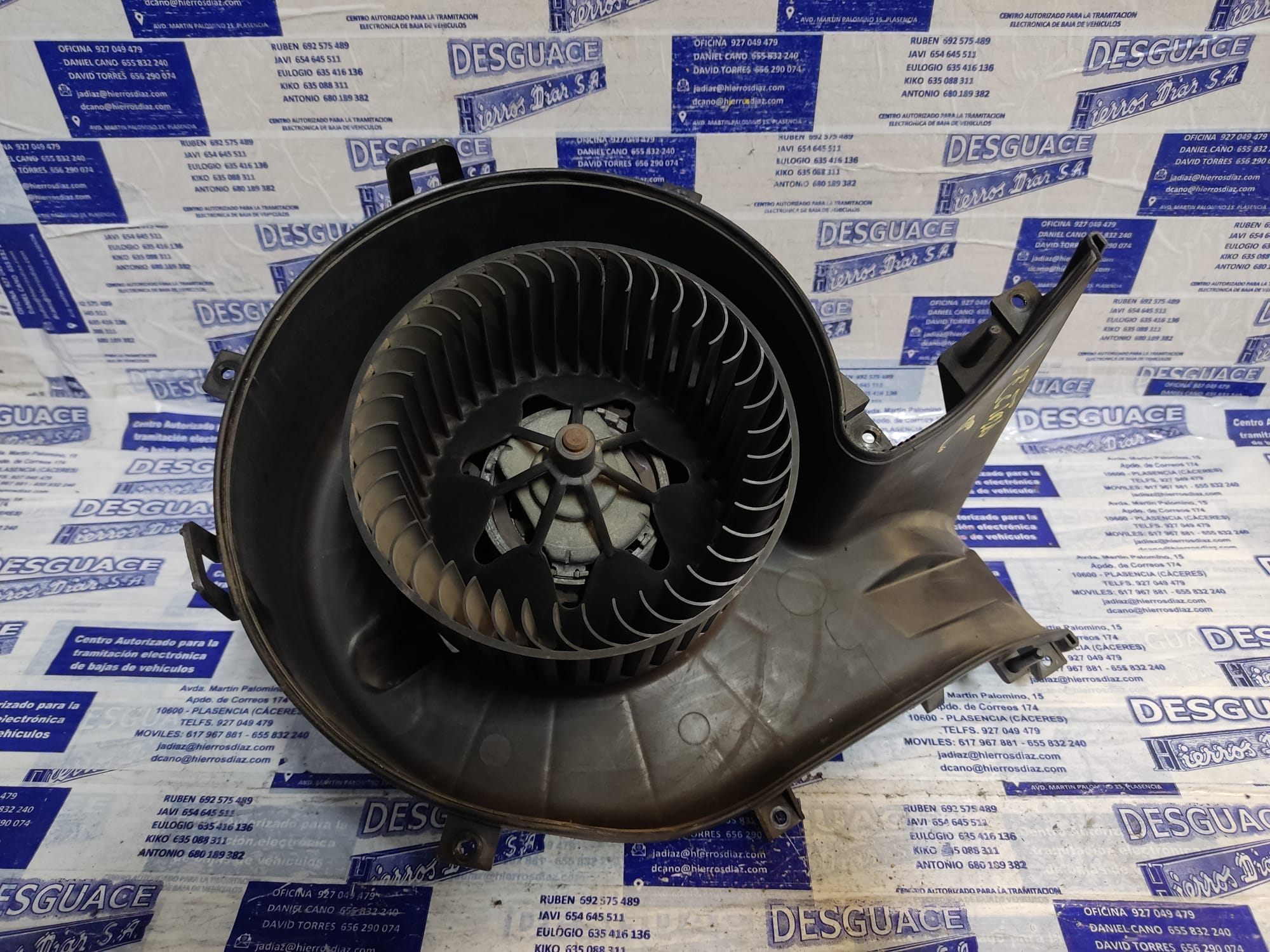 OPEL Vectra C (2002-2005) Heater Blower Fan ESTANTERÍA96 24889407