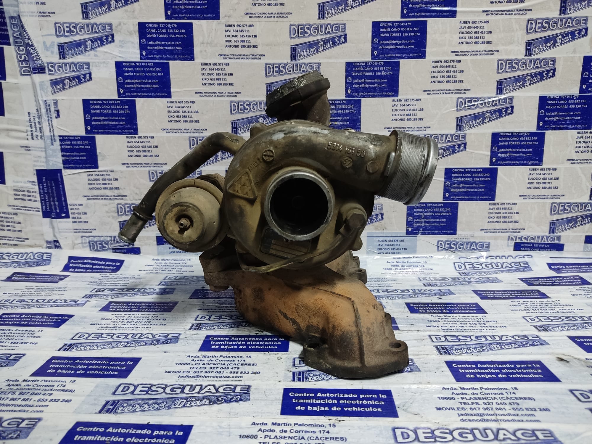 CITROËN Xantia X1 (1993-1998) Turbina ESTANTERÍA44 24890786