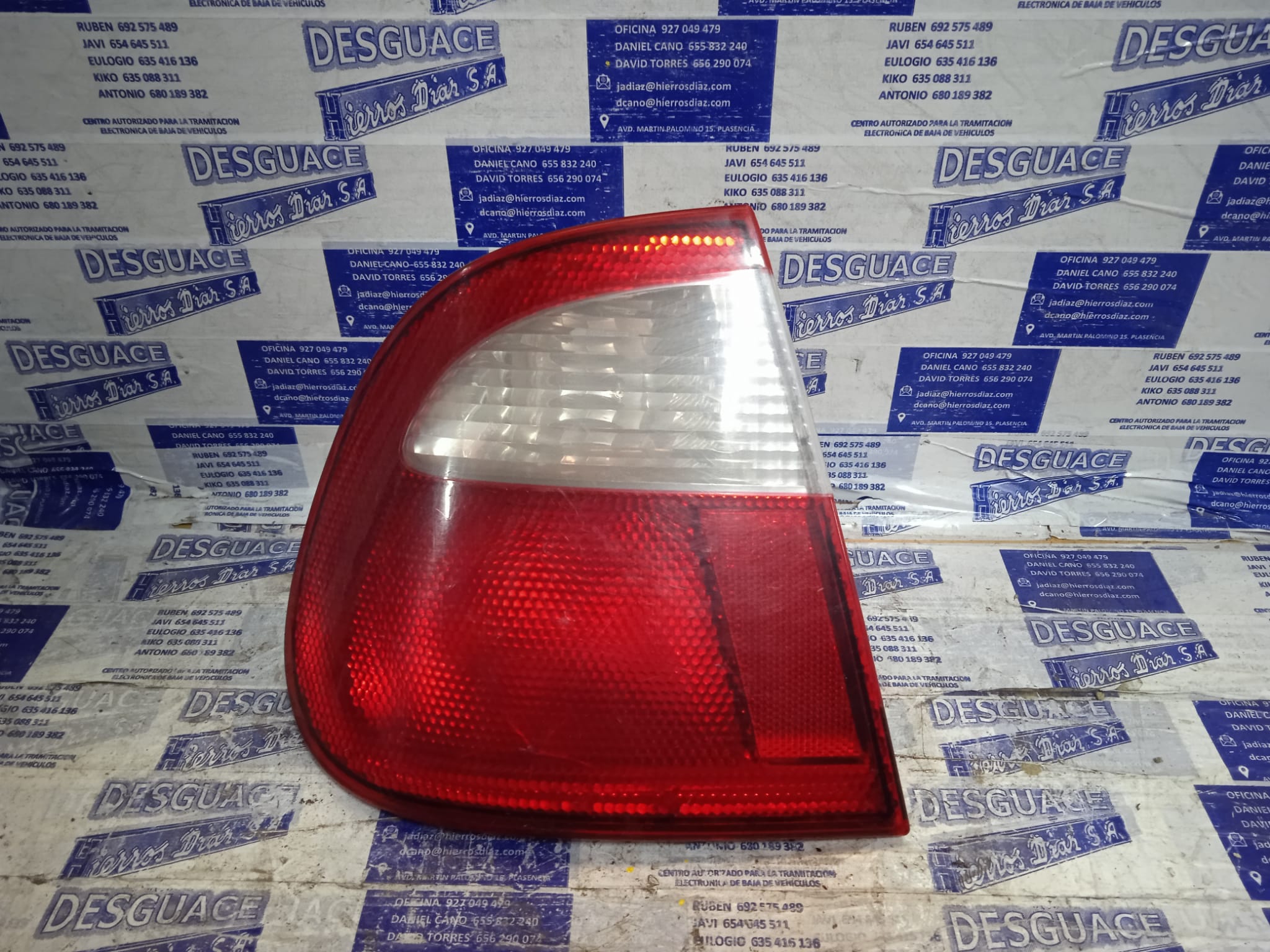 SEAT Cordoba 2 generation (1999-2009) Rear Left Taillight ESTANTERÍA11 24889585