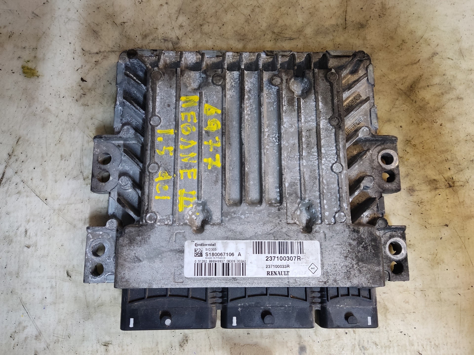 VAUXHALL Megane 3 generation (2008-2020) Motorkontrolenhed ECU 237100307R 24896633