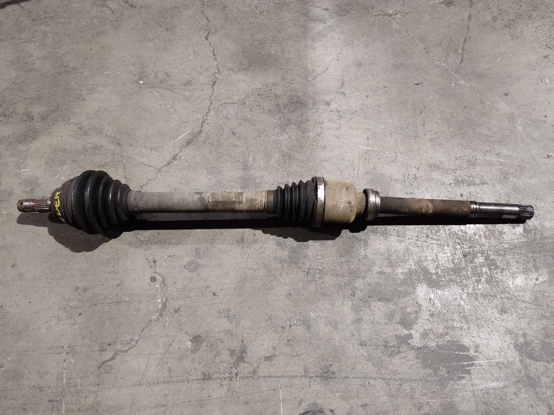 CITROËN C3 Picasso 1 generation (2008-2016) Front Right Driveshaft TUBO127 24901711