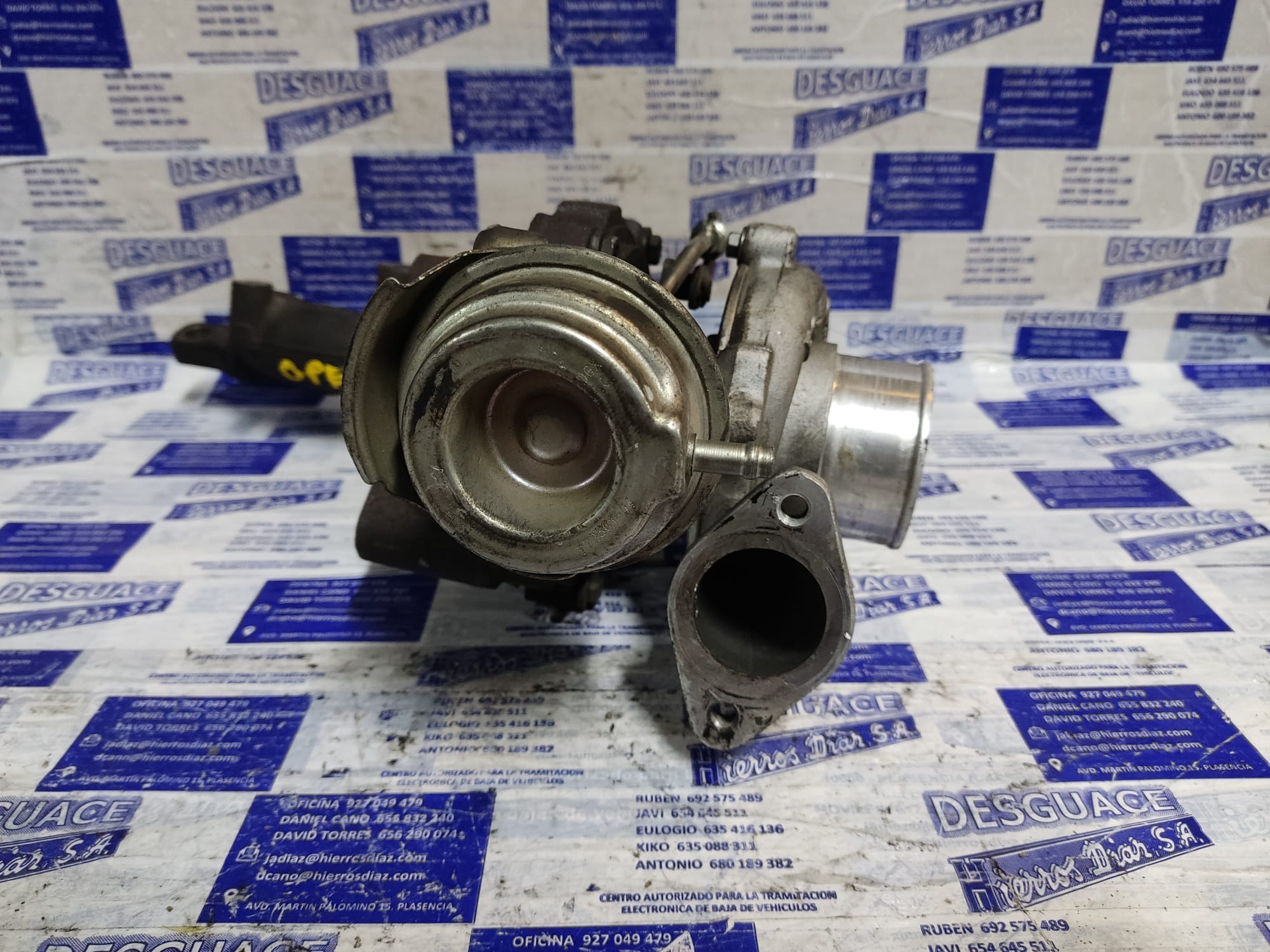 OPEL Astra J (2009-2020) Turbocharger ESTANTERÍA96 24885680