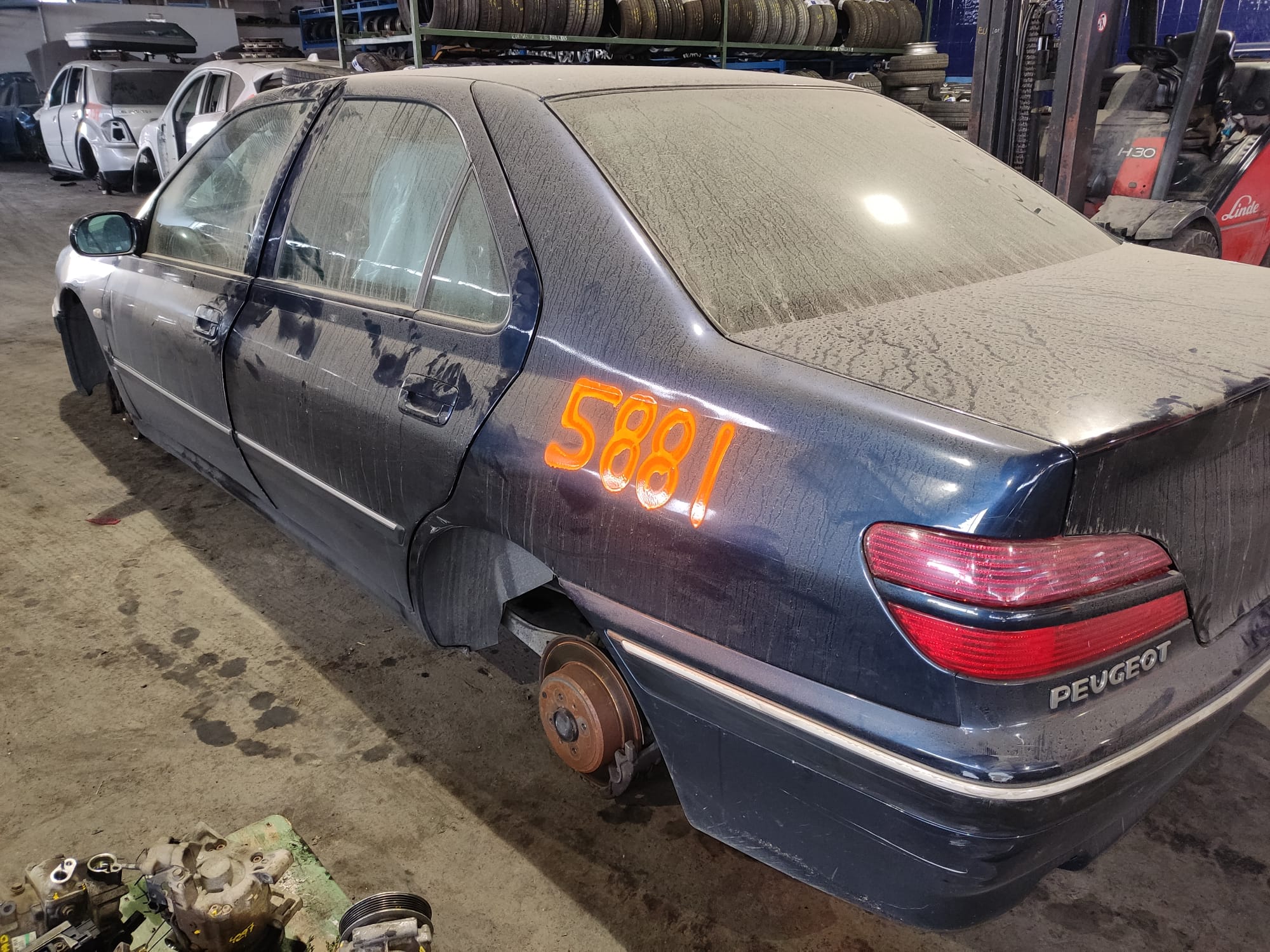 PEUGEOT 406 1 generation (1995-2004) Полуось передняя правая TUBO319 24895309