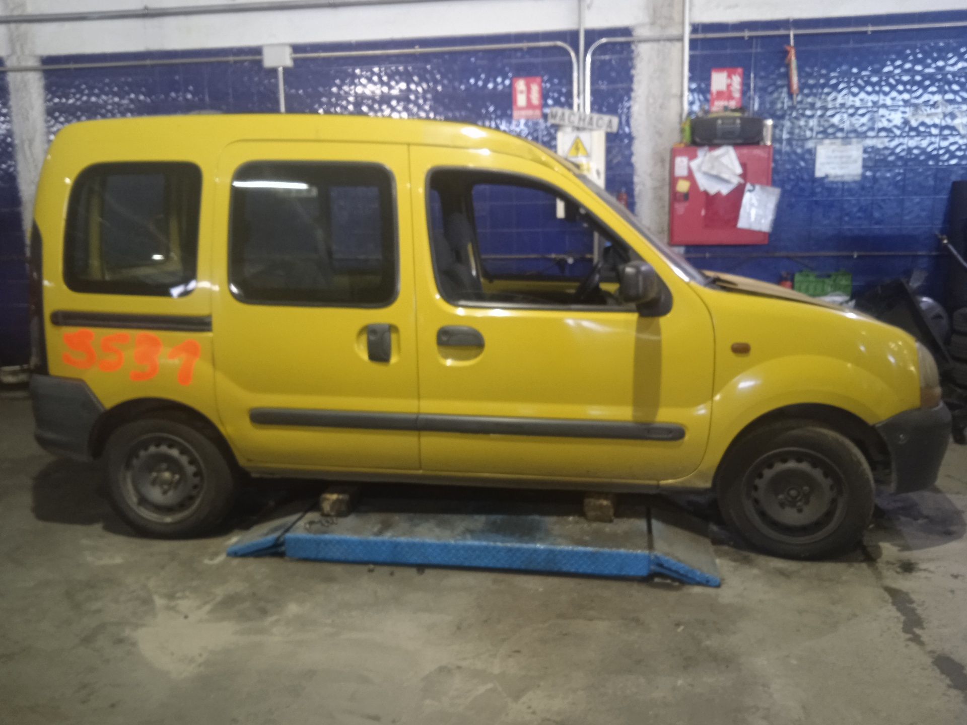 RENAULT Kangoo 1 generation (1998-2009) Блок управления двигателем 7700868300 24890584