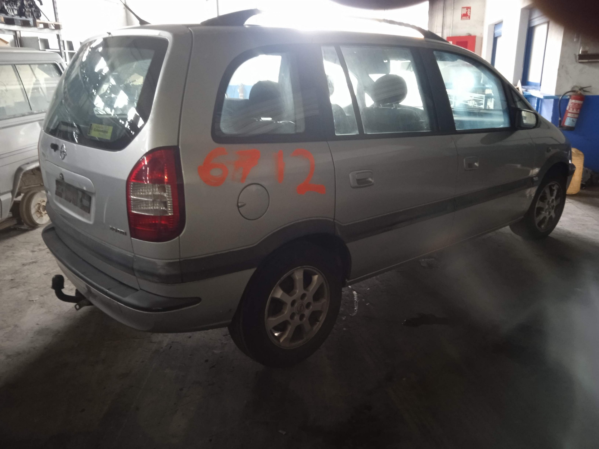 OPEL Zafira A (1999-2003) Engine Y20DTH 24898881