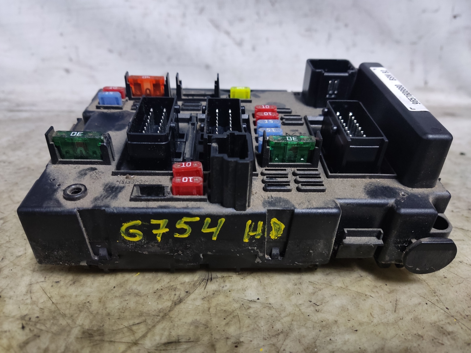 CITROËN Berlingo 1 generation (1996-2012) Fuse Box 9657608880 24897333