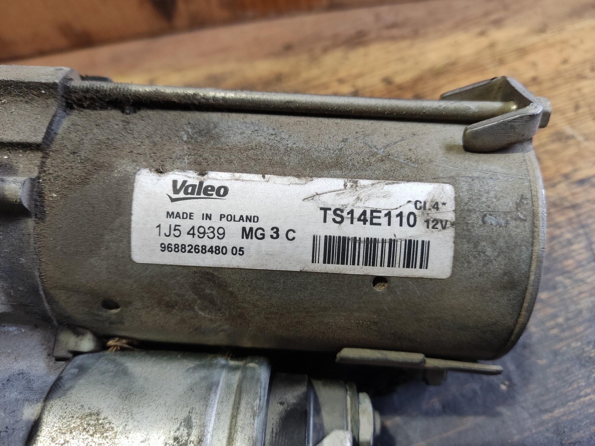 CITROËN C-Elysee 2 generation (2012-2017) Starter Motor TS14E110 24896750