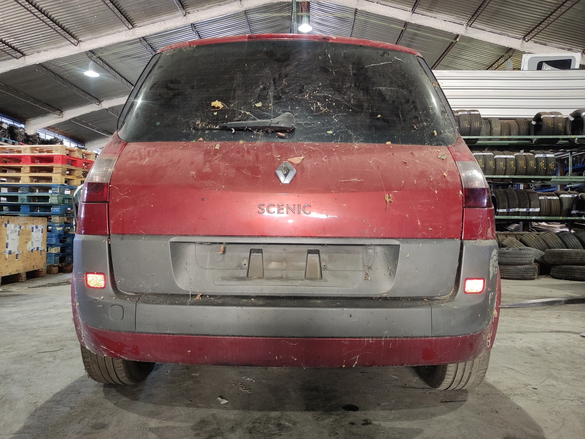 RENAULT Scenic 2 generation (2003-2010) Comutator geam ușă stânga față 156018070 24938226