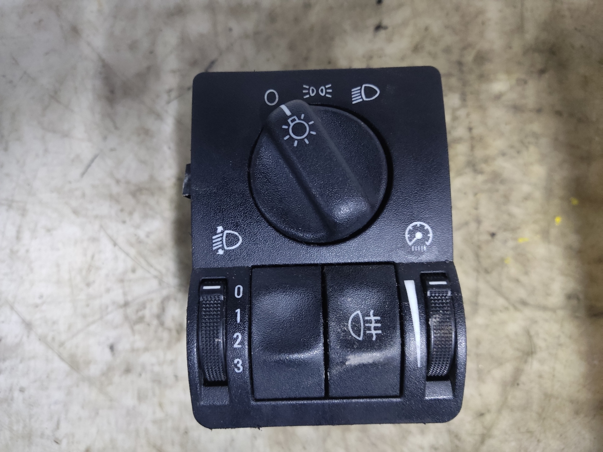 OPEL Astra H (2004-2014) Headlight Switch Control Unit 09180774 24898281