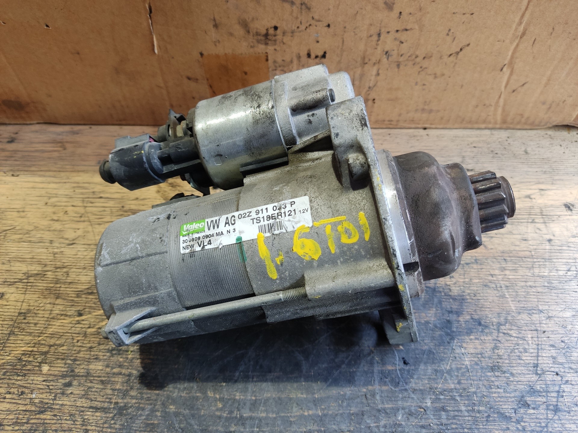 SEAT Ibiza 3 generation (2002-2008) Starter Motor 02Z911023P 24888888