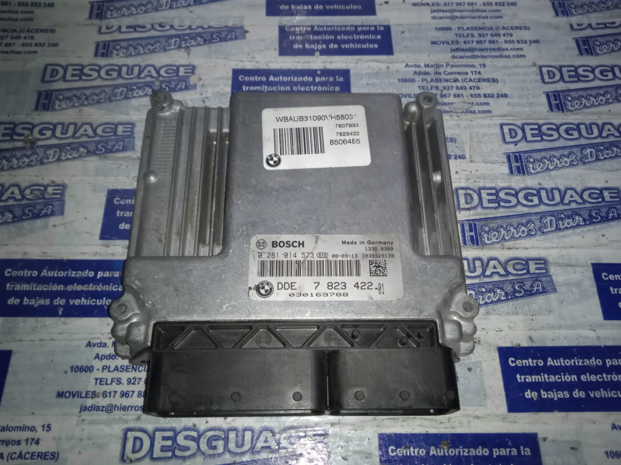 BMW 1 Series E81/E82/E87/E88 (2004-2013) Engine Control Unit ECU 0281014573 24885650