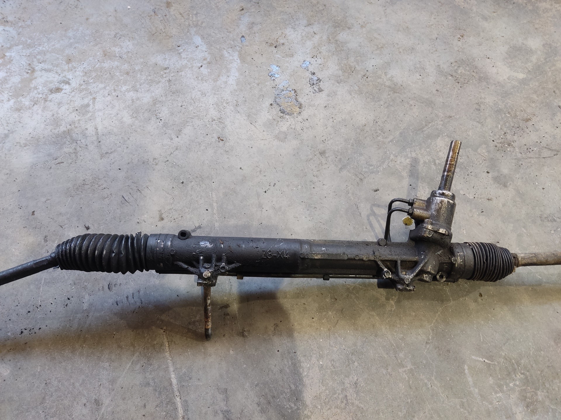 CITROËN C5 1 generation (2001-2008) Steering Rack Z8X4 24897318