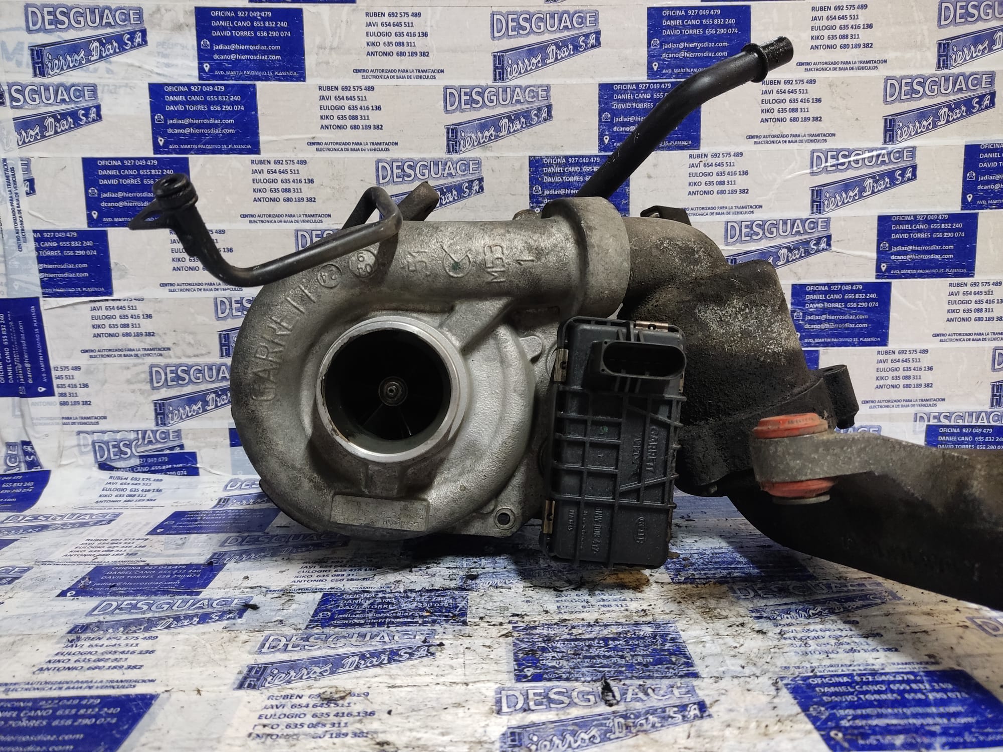 MERCEDES-BENZ S-Class W220 (1998-2005) Turbocompresseur ESTANTERÍA92 24891941