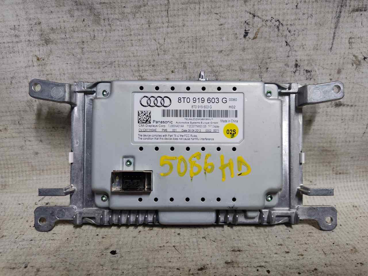 AUDI A4 B8/8K (2011-2016) Other Interior Parts 8T0919603G 24901122