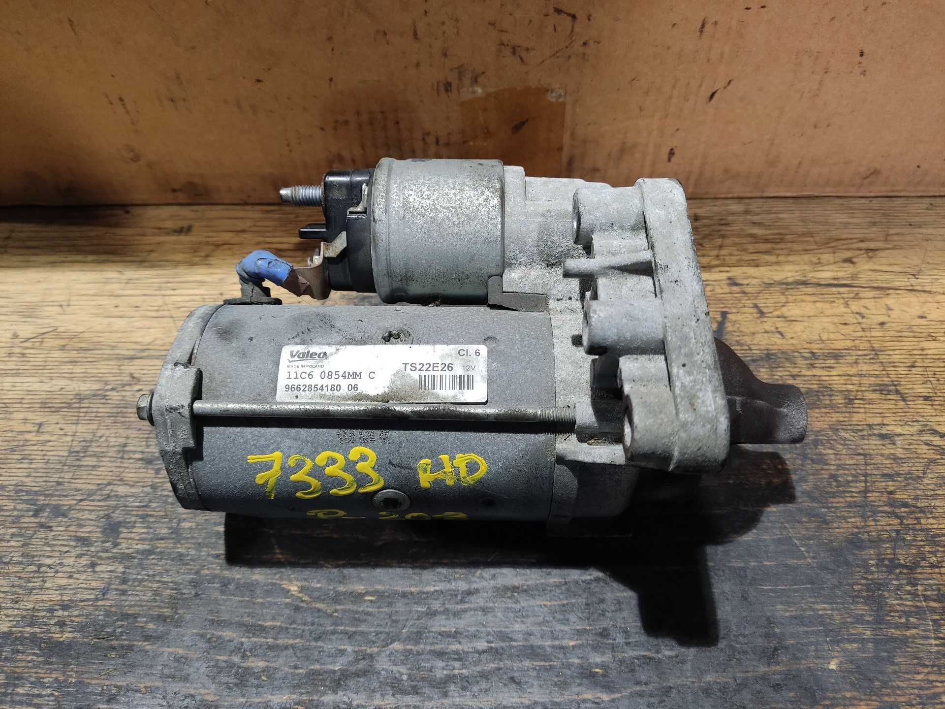 PEUGEOT 208 Peugeot 208 (2012-2015) Starter Motor TS22E26 24899437