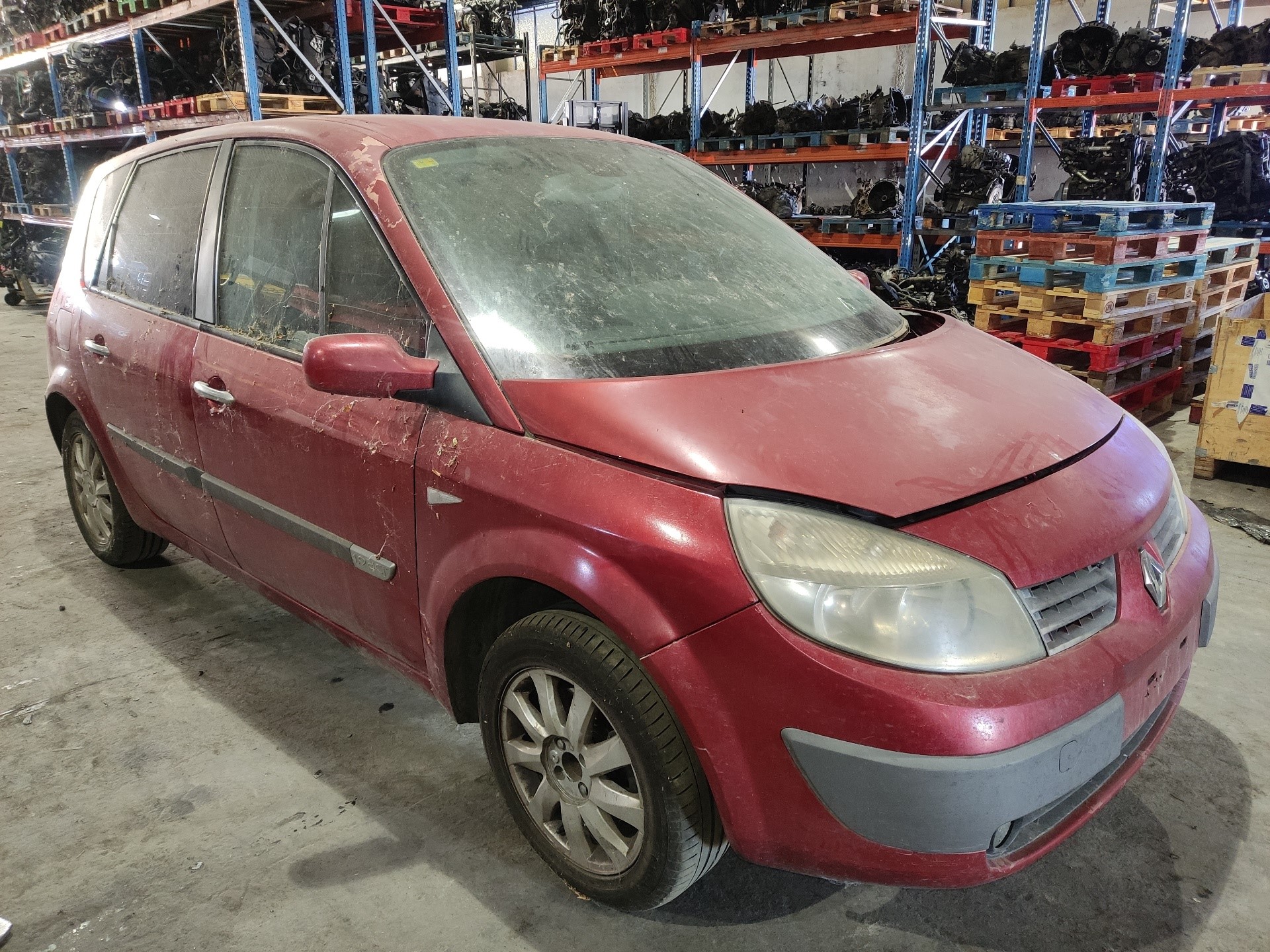 RENAULT Scenic 2 generation (2003-2010) Comutator geam ușă stânga față 156018070 24938226