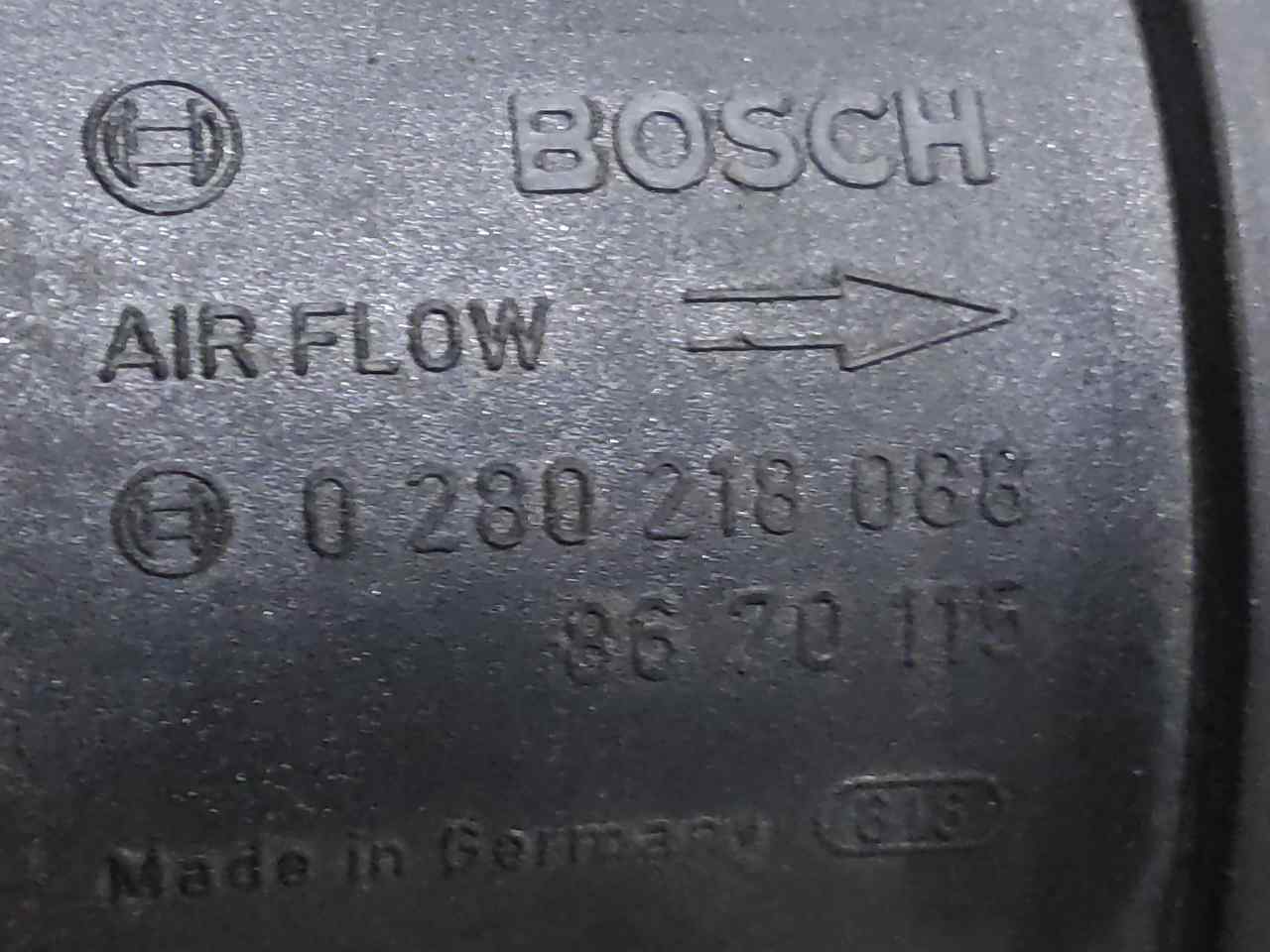 VOLVO S60 1 generation (2000-2009) Masseluftstrømsensor MAF 0280218088 23901595